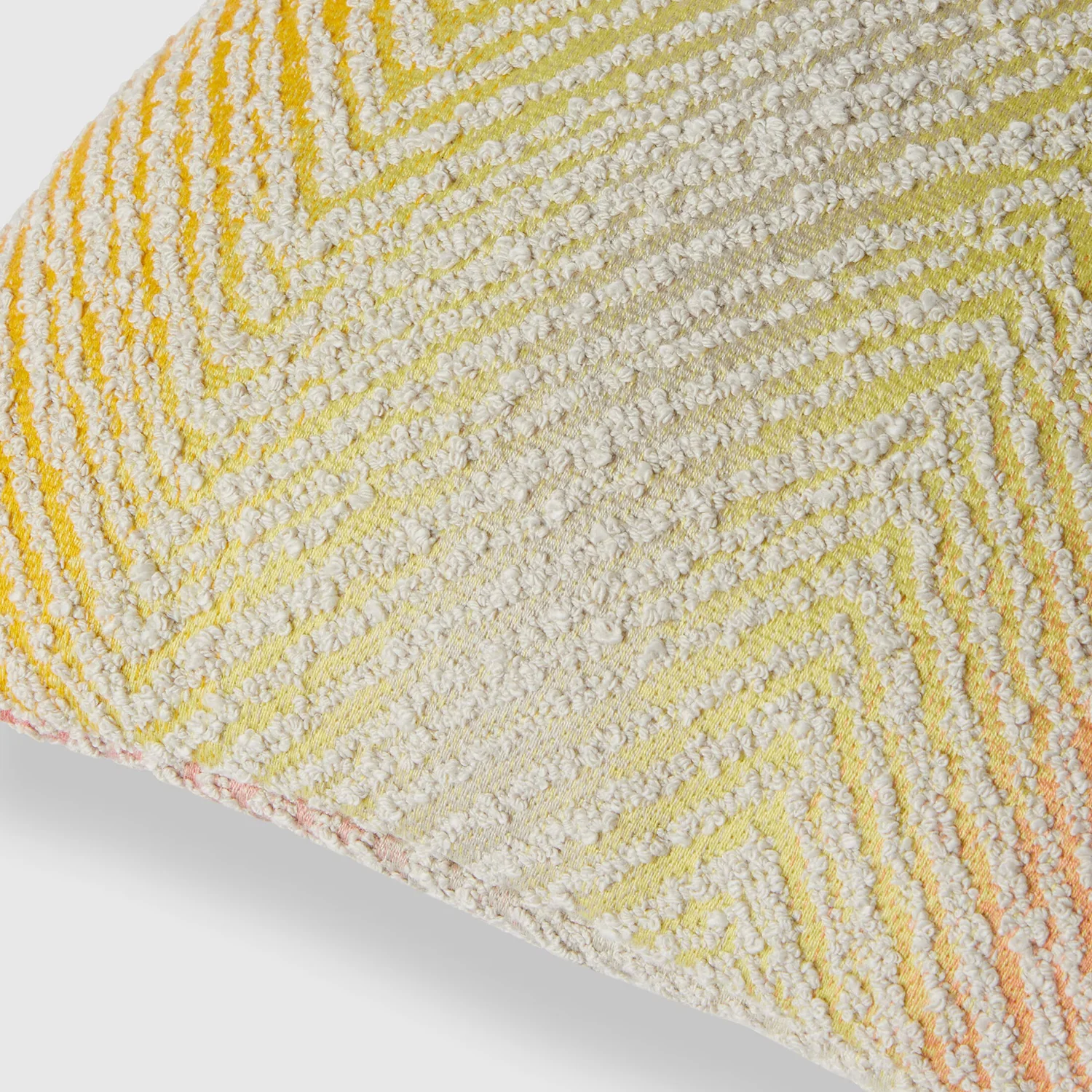 missoni home | island outdoor boucle cushion 50cm | colour 100 - Image 2