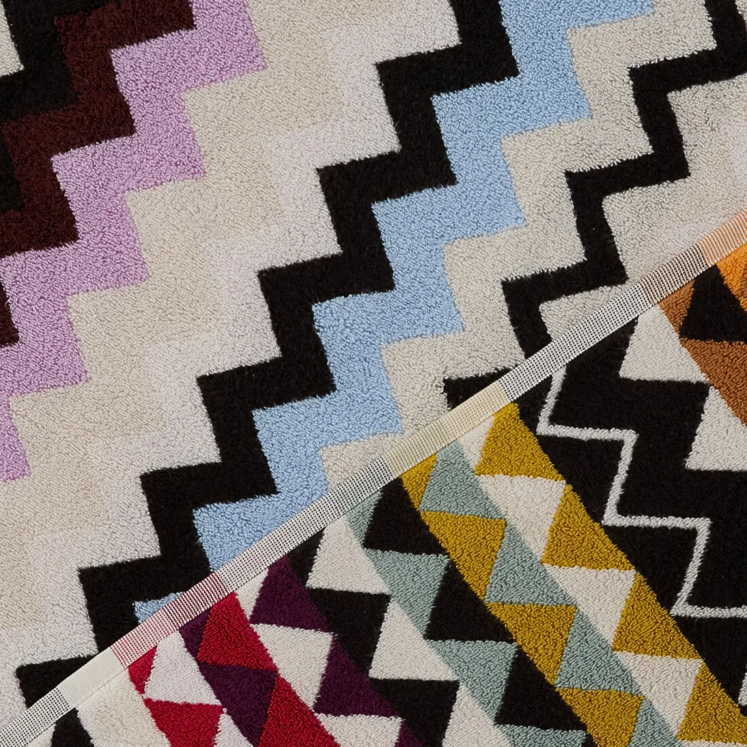 missoni home | murrina towel | colour 100 - Image 3