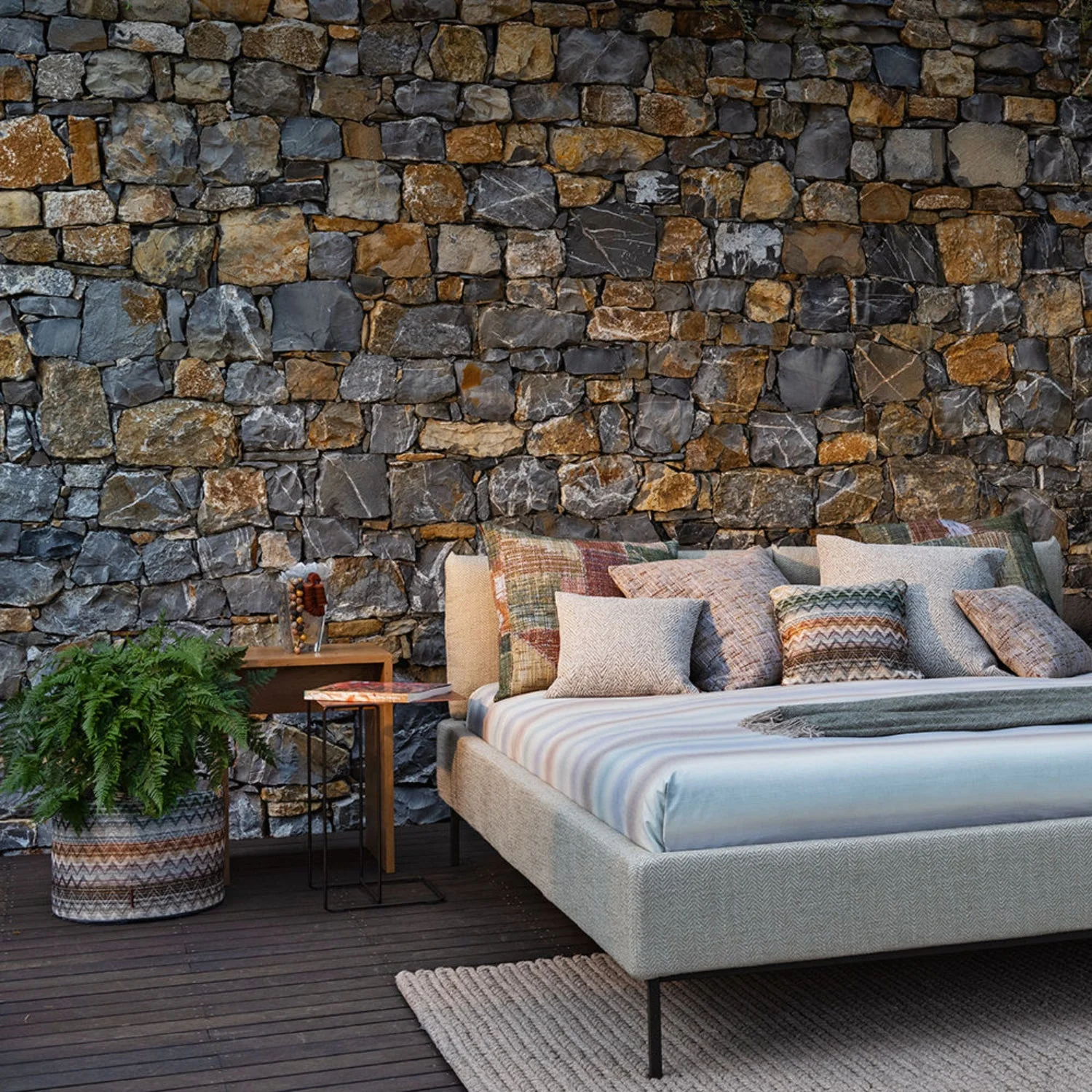 missoni home | yate cylinder pouf | colour 164 - DC - Image 3