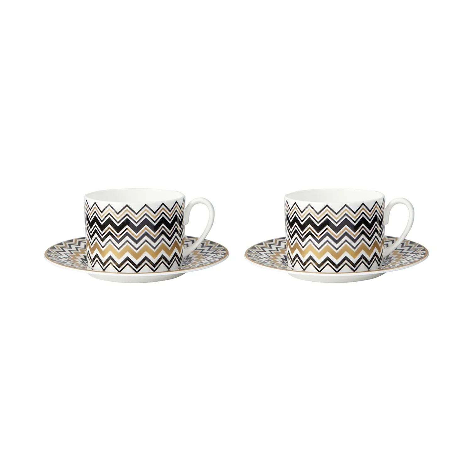 missoni home | zig zag tea cup set | gold - DC - Image 6