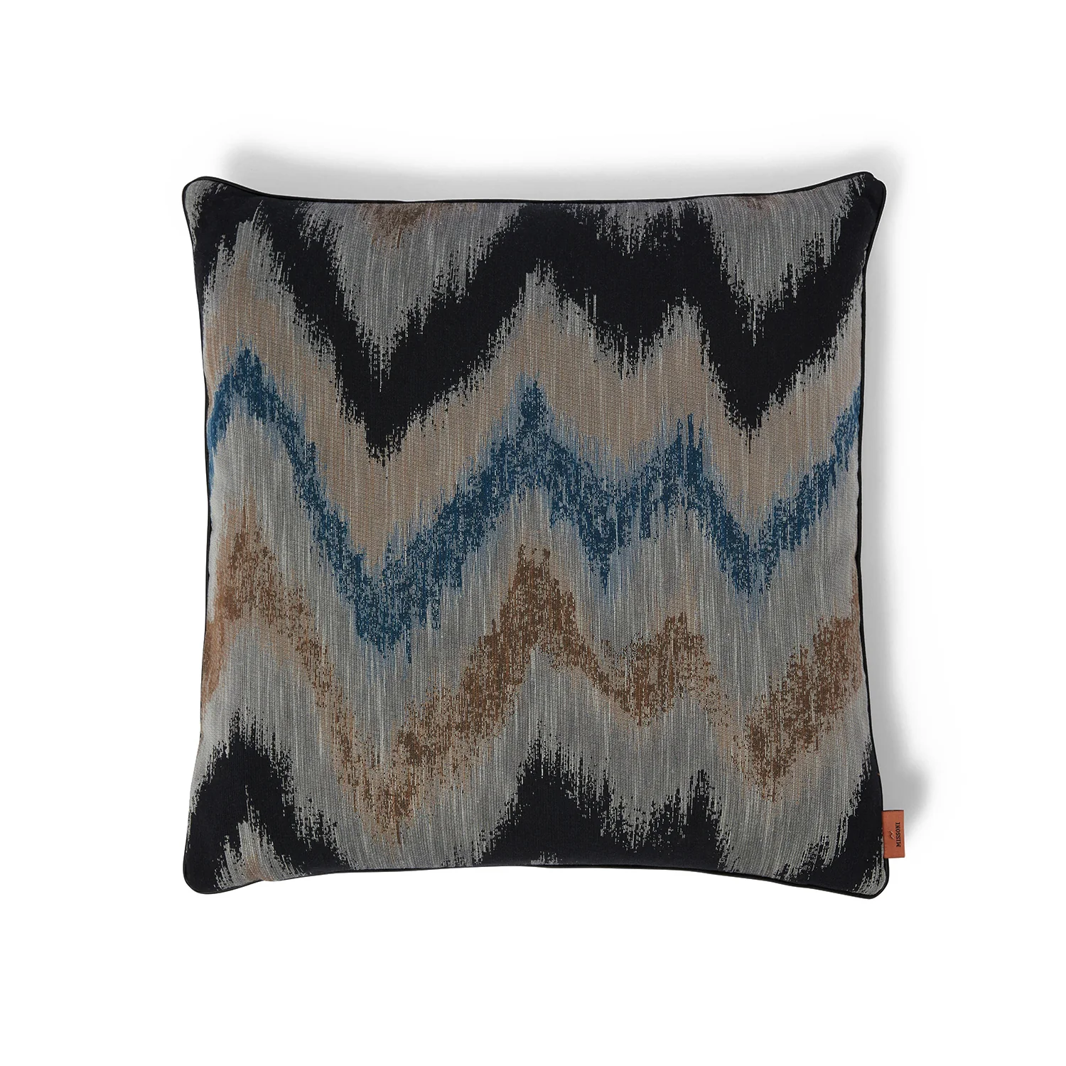 missoni home | zigzag ikat cushion 60cm | colour 150R