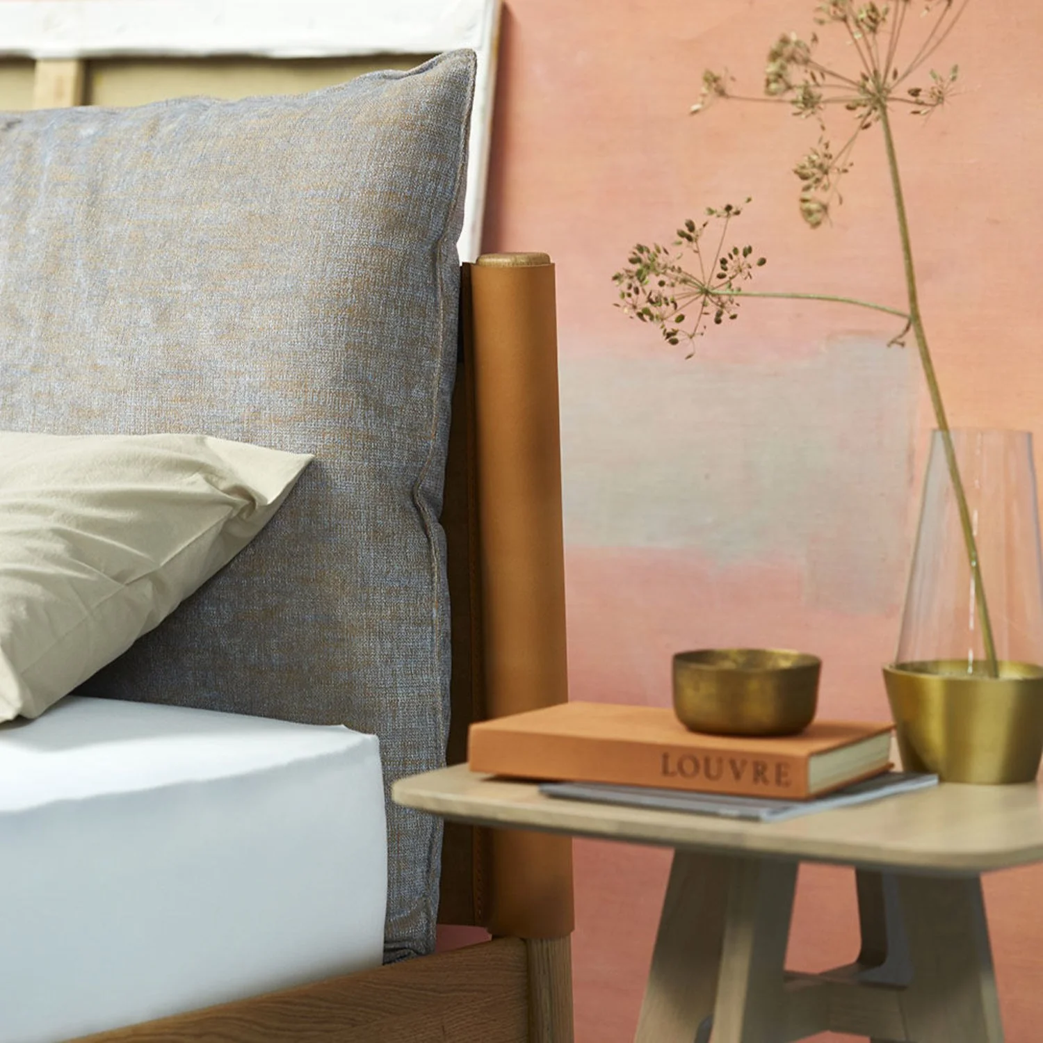 moeller design | LIV king bed | oak + whisky leather - Image 15