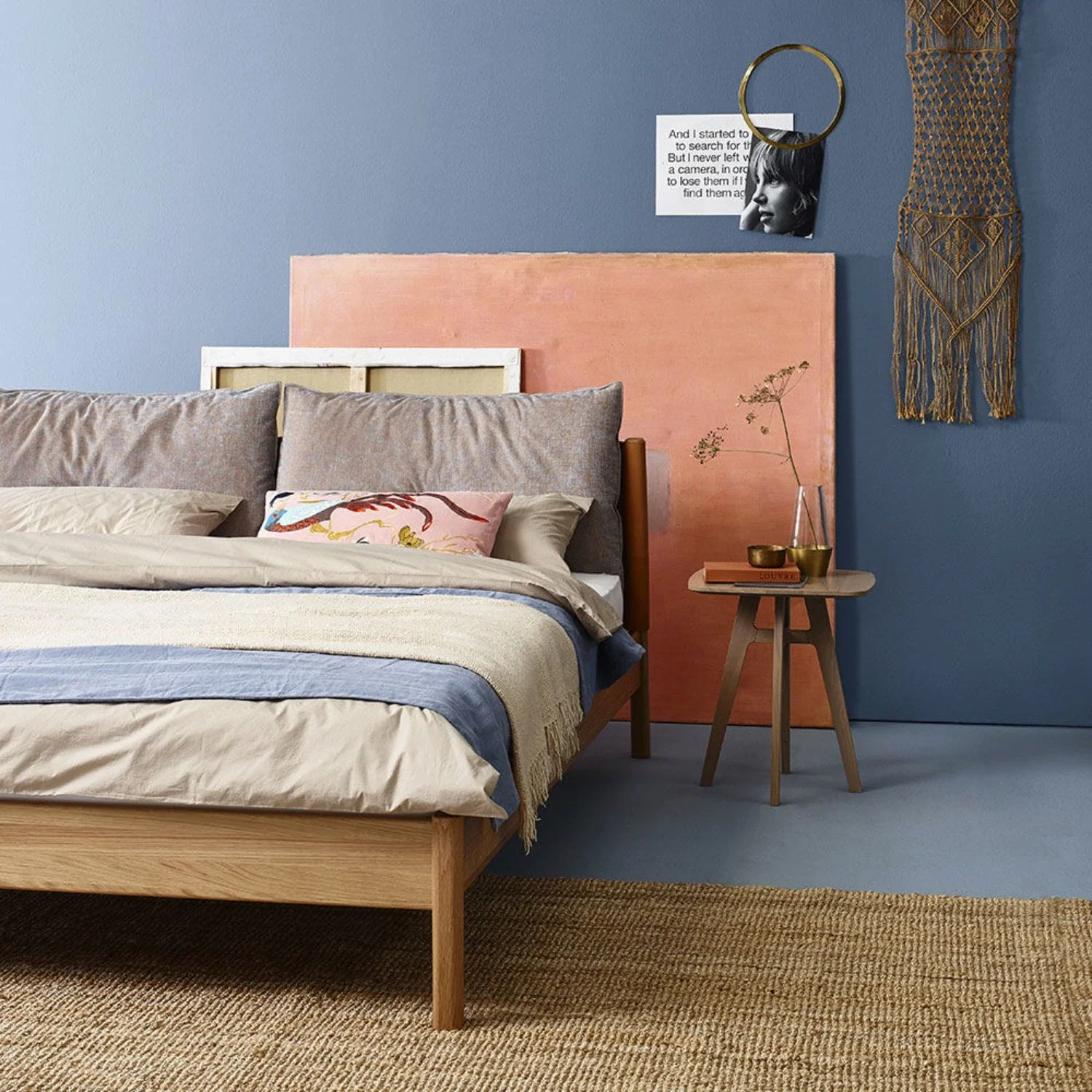 moeller design | LIV king bed | oak + whisky leather - Image 26