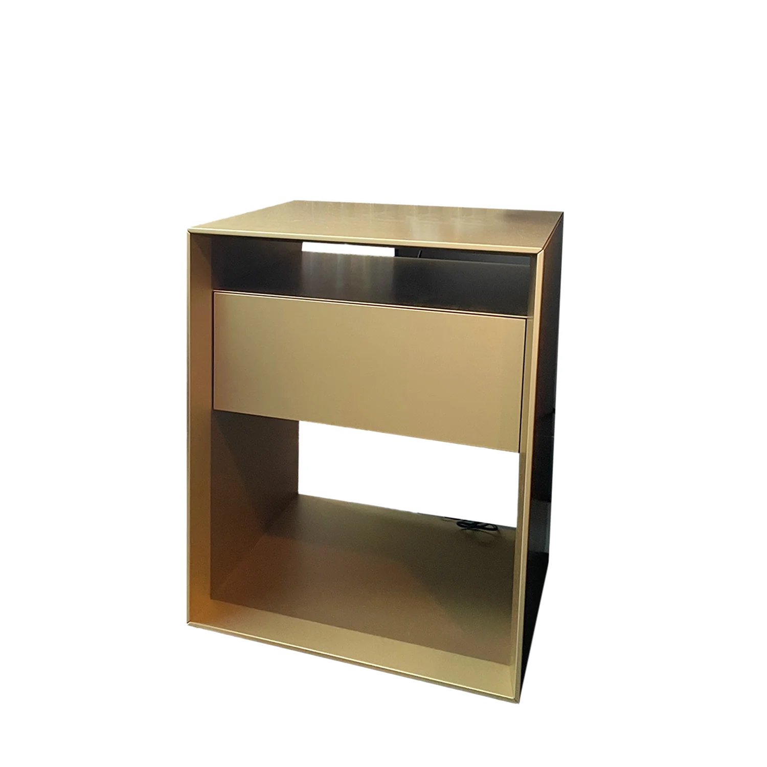 moeller design | RAG BOX K40 | chest with 1 drawer | metallic gold - Image 4