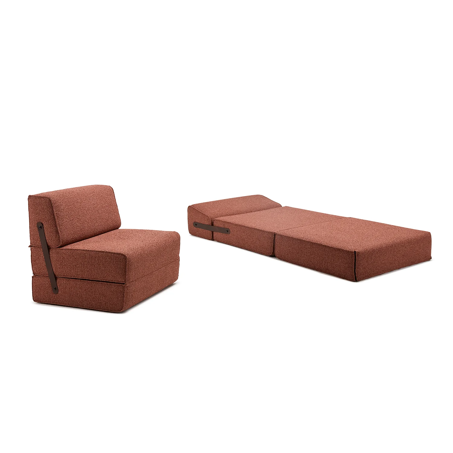 moeller design | slounge sleeper chair | loop thyme 206 + leather strap - Image 11