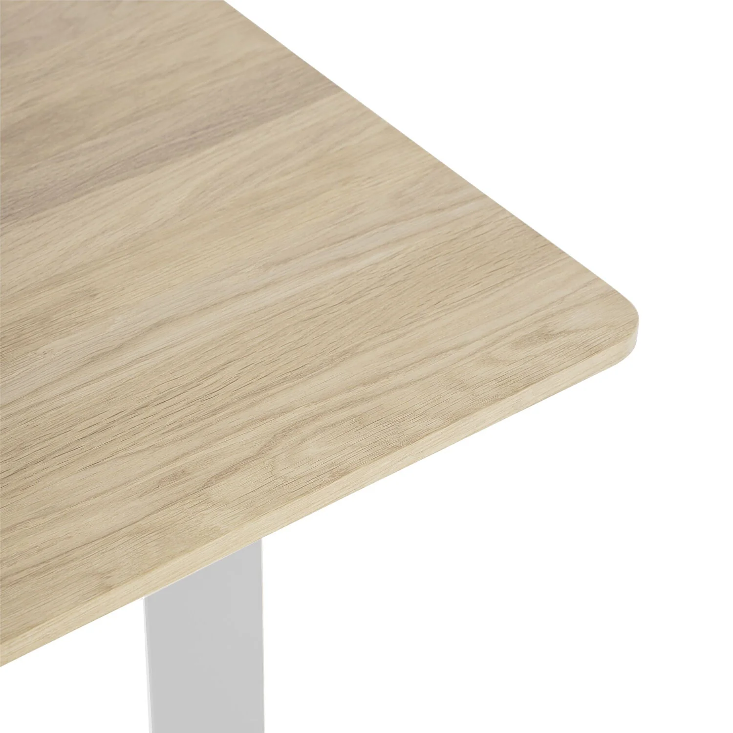 muuto | 70/70 table | solid oak + grey base 225x90cm - Image 3