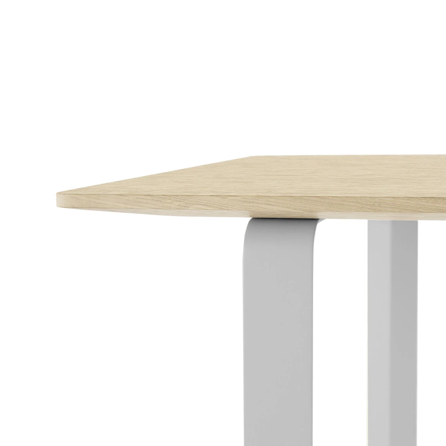 muuto | 70/70 table | solid oak + grey base 225x90cm - Image 6