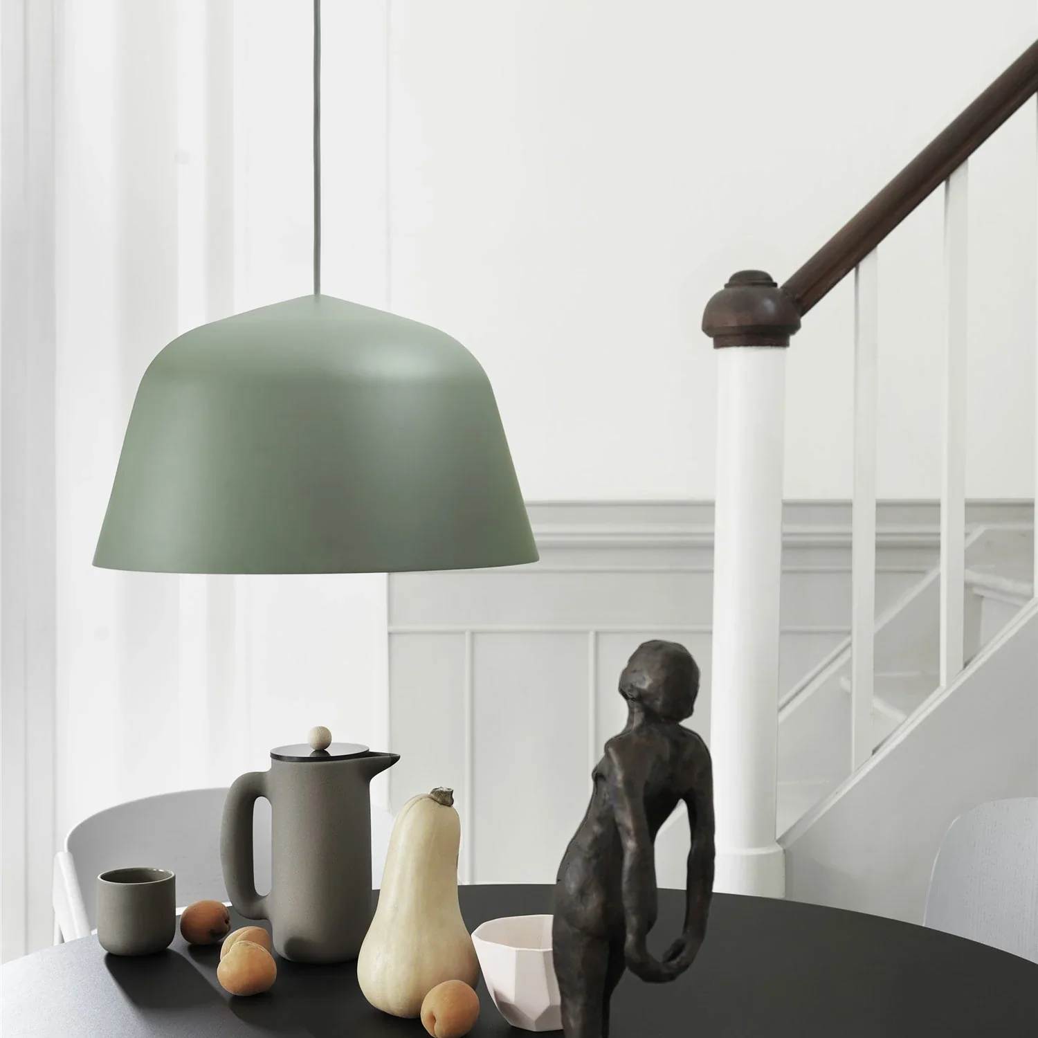muuto | ambit pendant lamp | dusty green 25cm - Image 3