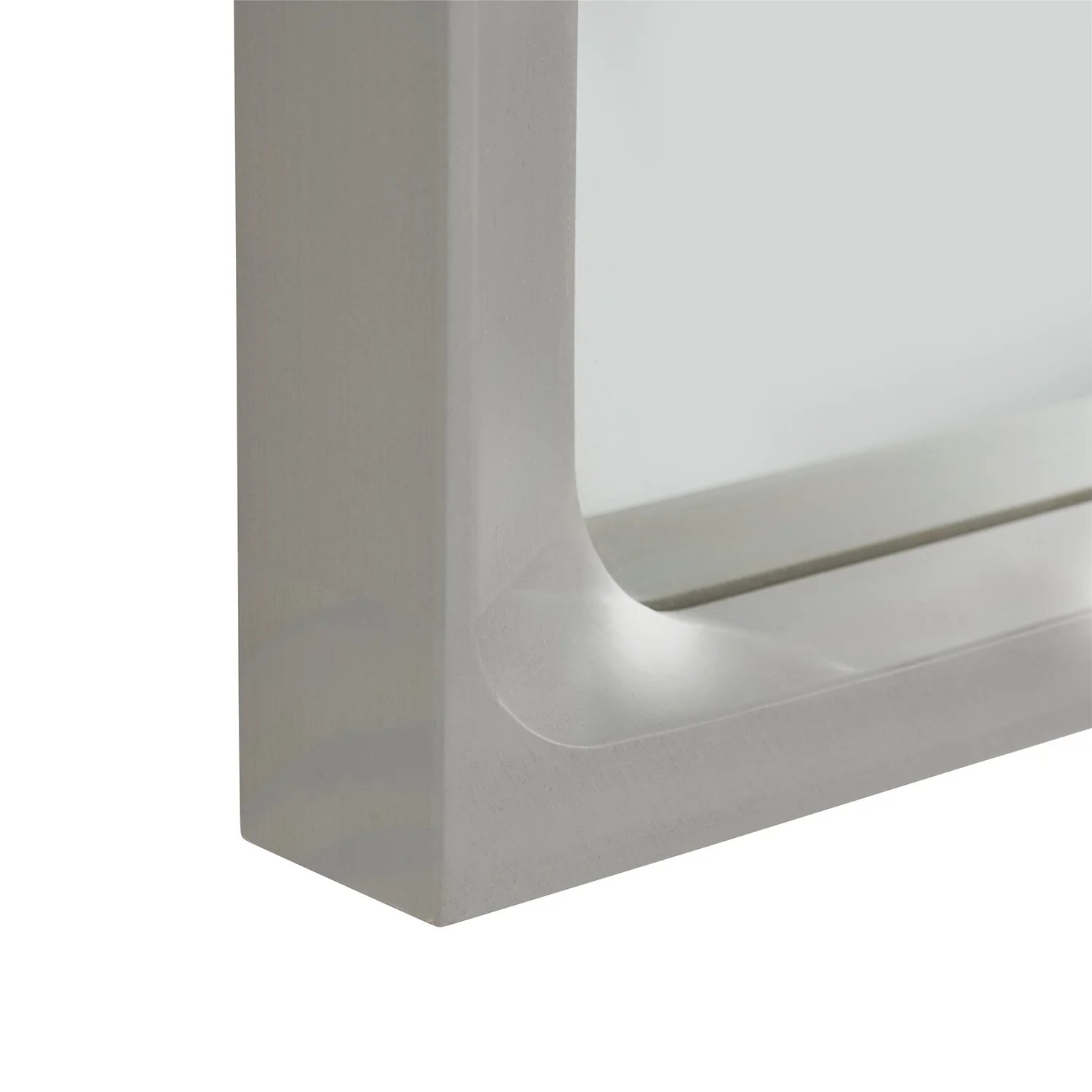 muuto | arced mirror small | light grey - Image 3