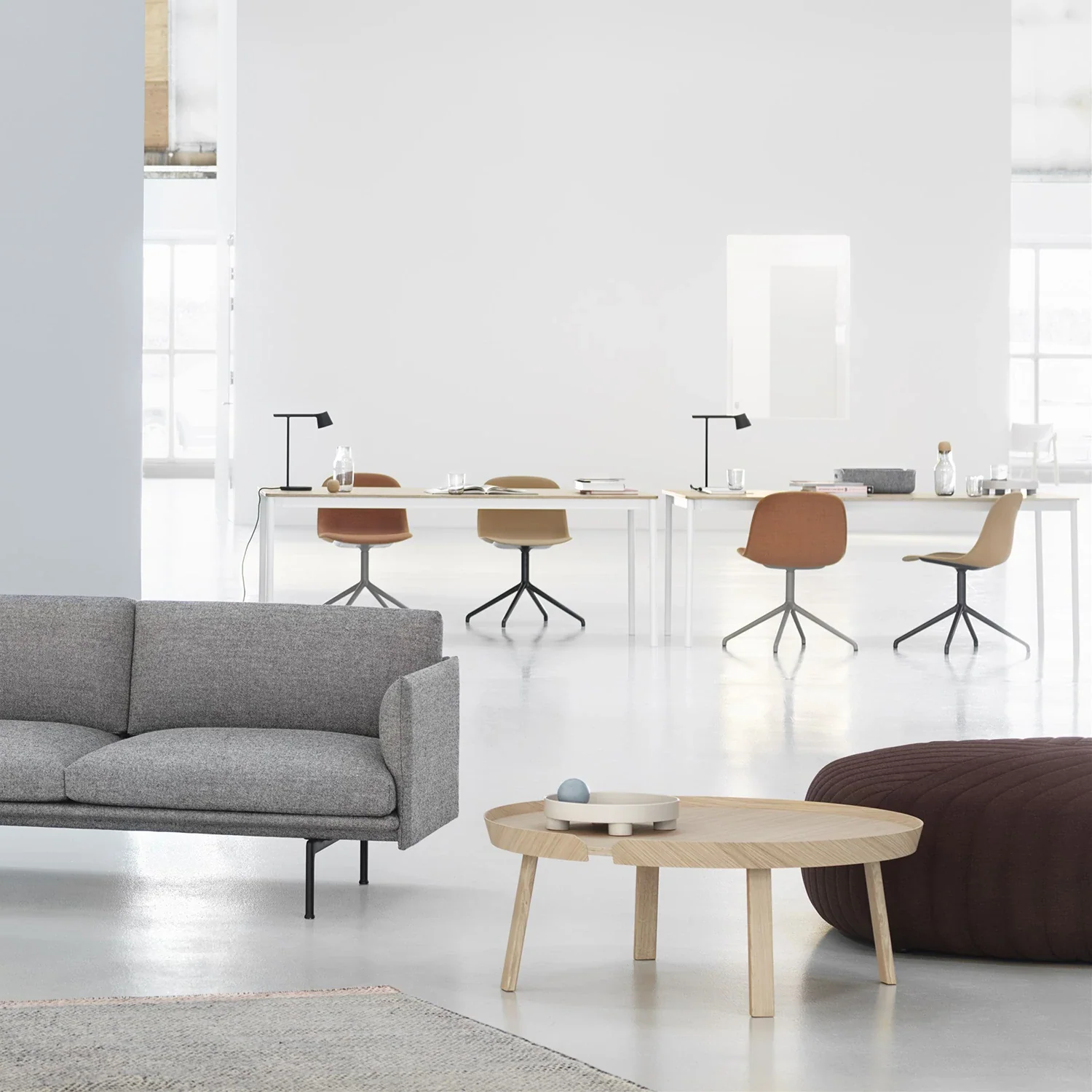 muuto | around coffee table | extra large oak - Image 3