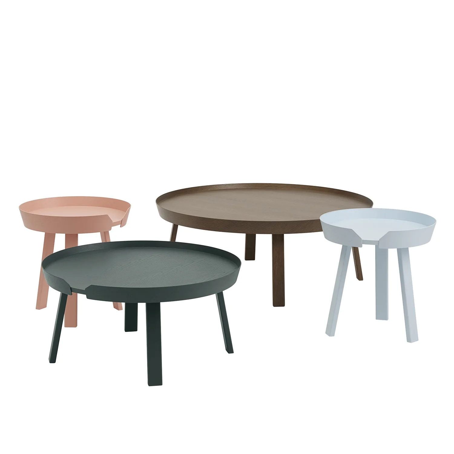 muuto | around coffee table | large dark green - Image 8