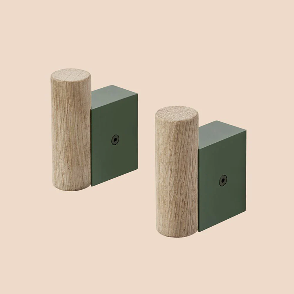 muuto | attach coat hook set | dark green - Image 3