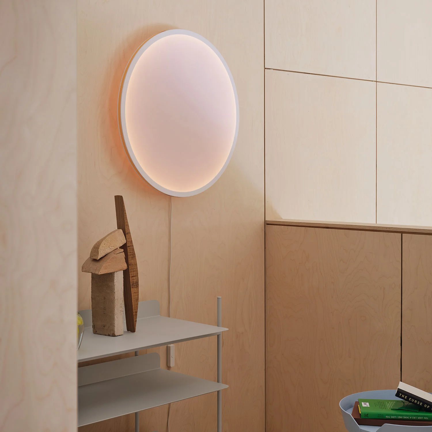 muuto | calm wall lamp | 68 cm | white black - Image 2
