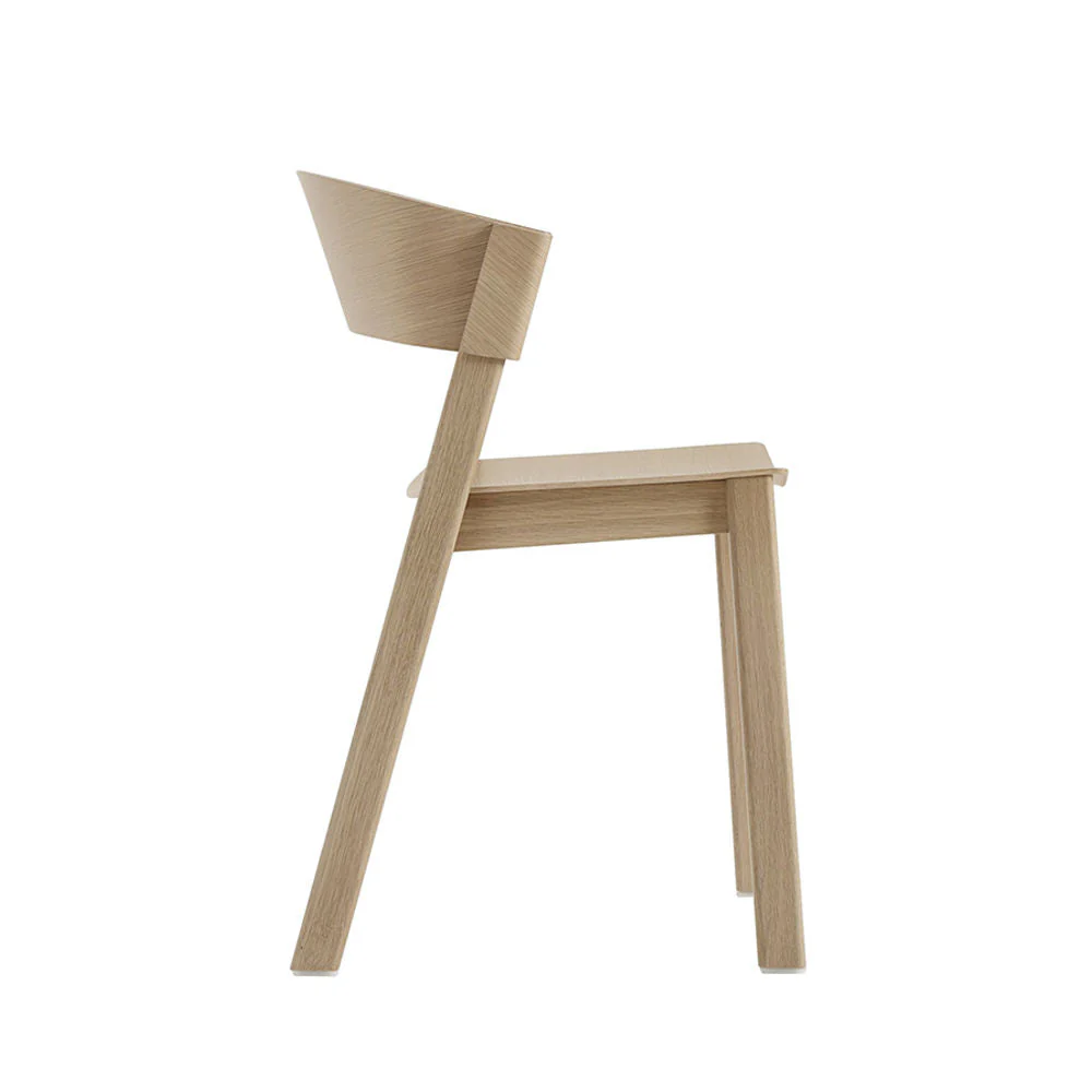 muuto | cover side chair | oak - Image 4
