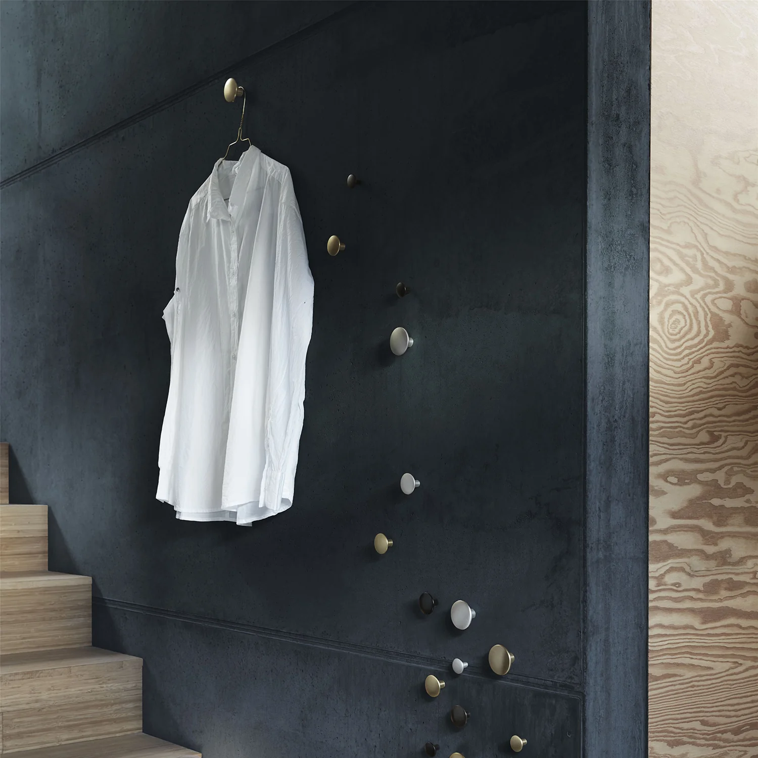 muuto | dots metal | black set of 5 - Image 2