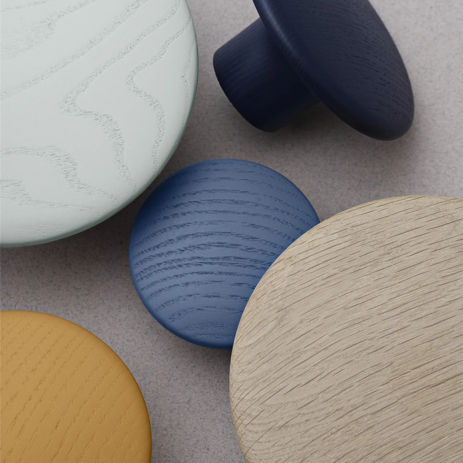 muuto | dots wood | oak | set of 5 - Image 4