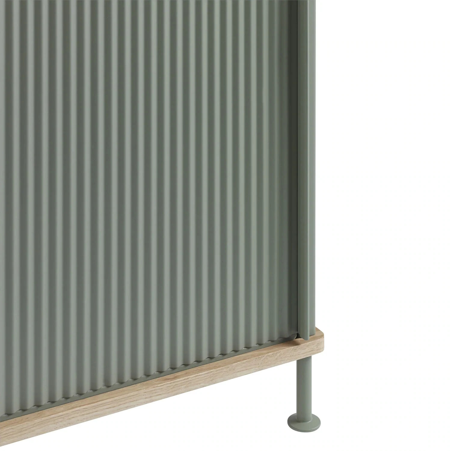 muuto | enfold sideboard tall | dusty green + oiled oak - Image 10