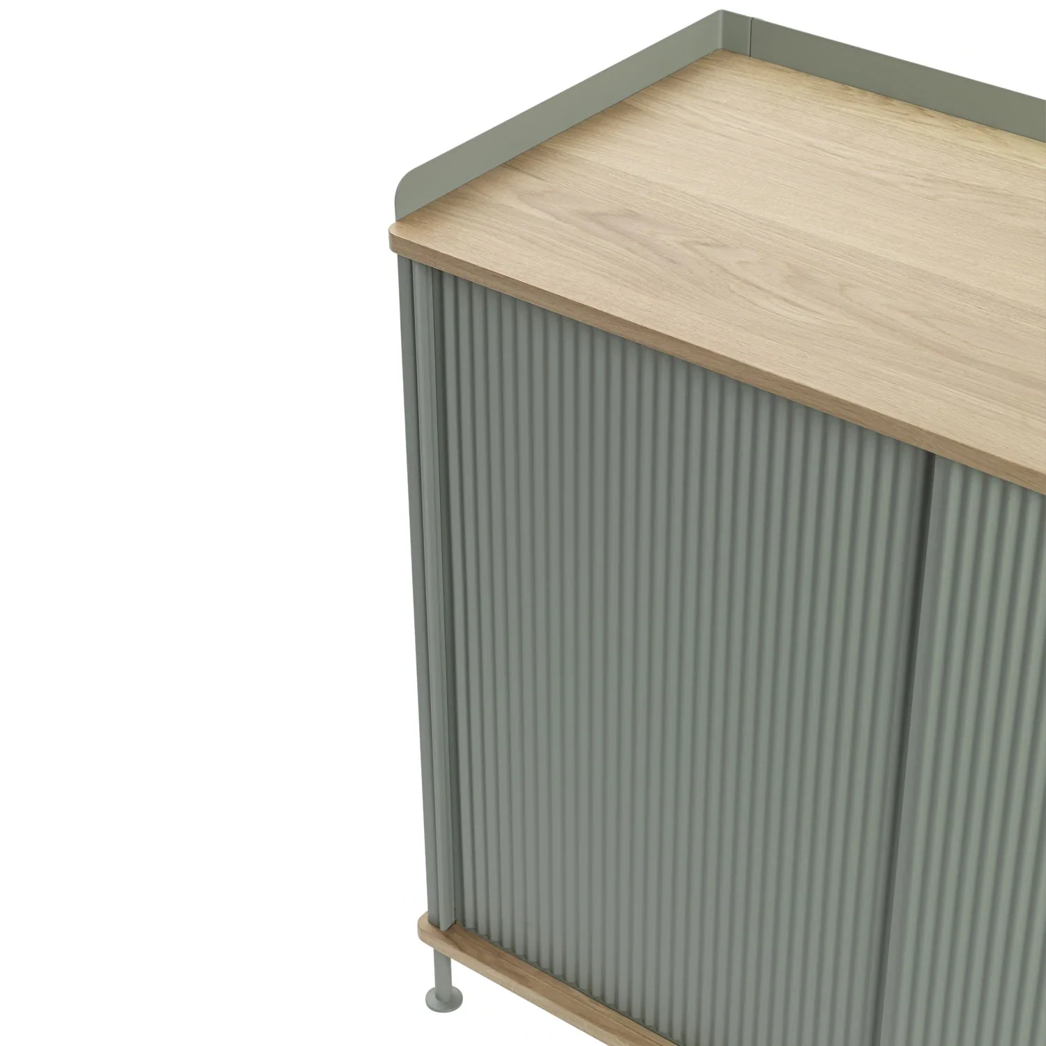 muuto | enfold sideboard tall | dusty green + oiled oak - Image 6