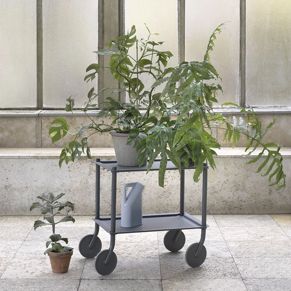 muuto | flow trolley 2 layer | blue grey - Image 4