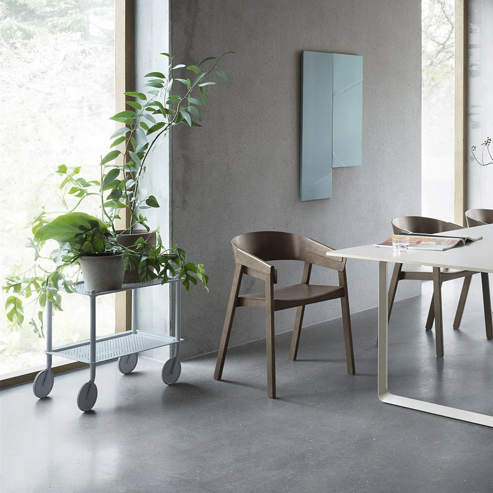 muuto | flow trolley 2 layer | grey - Image 4