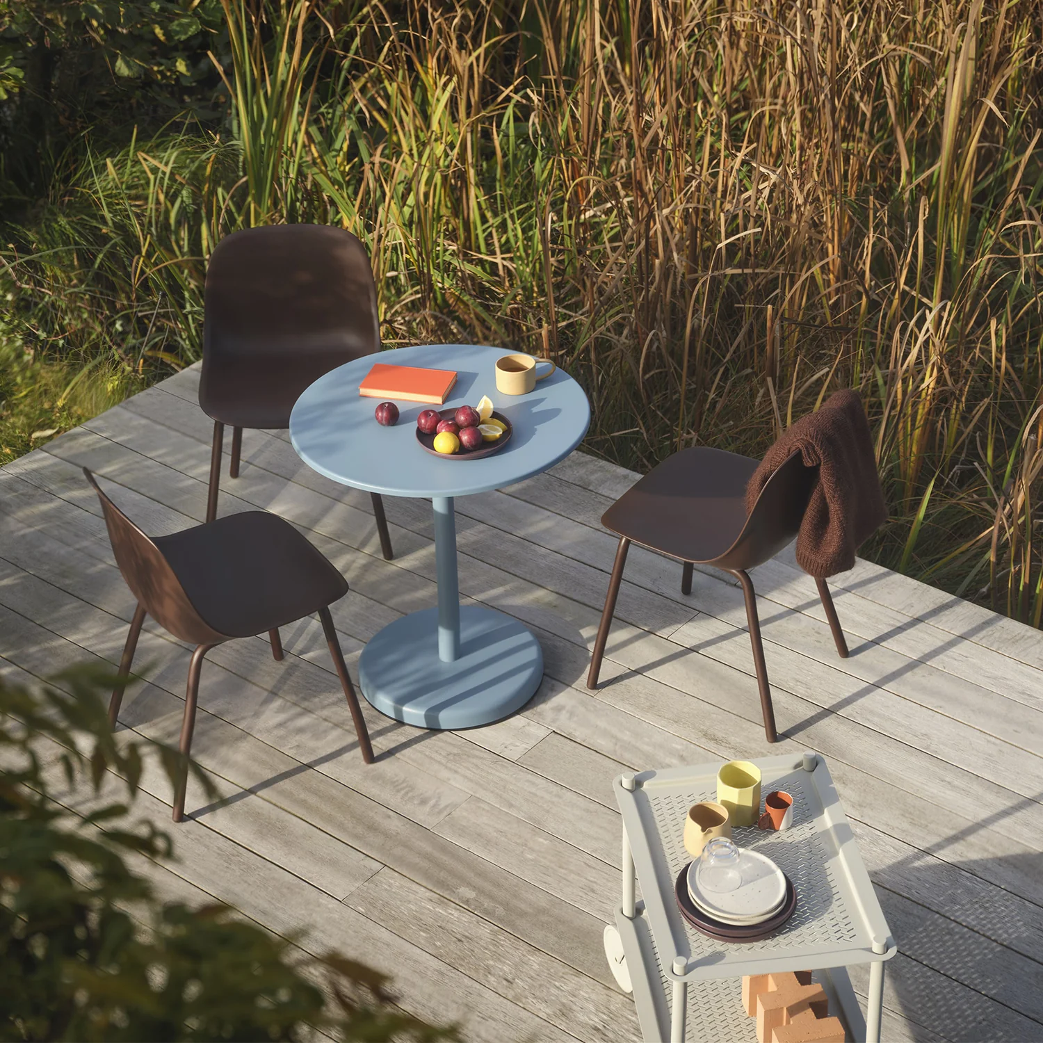 muuto | flow trolley 2 layer | grey - Image 6
