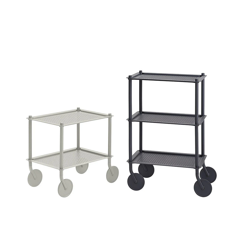 muuto | flow trolley 3 layer | blue grey - Image 7