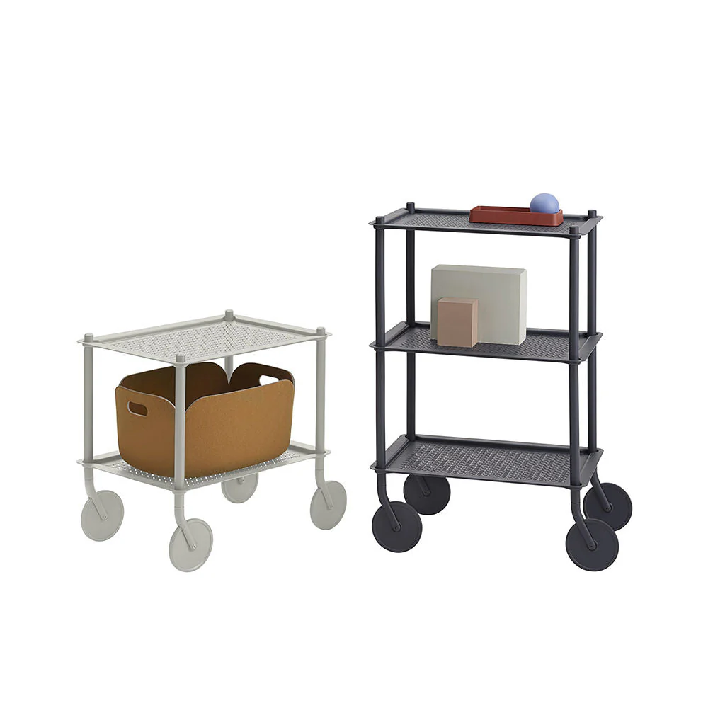 muuto | flow trolley 3 layer | blue grey - Image 8