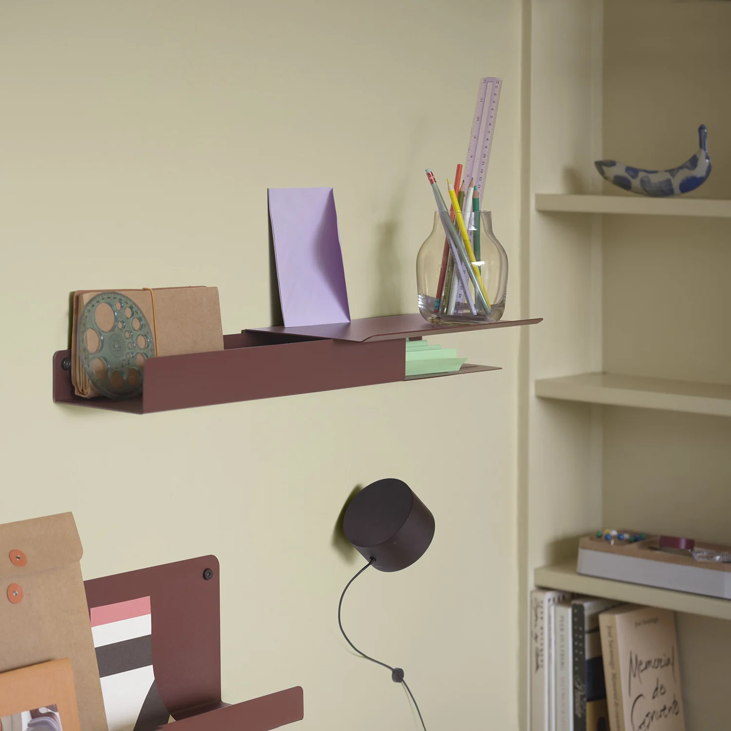 muuto | folded shelves | platform 62cm | grey - Image 3