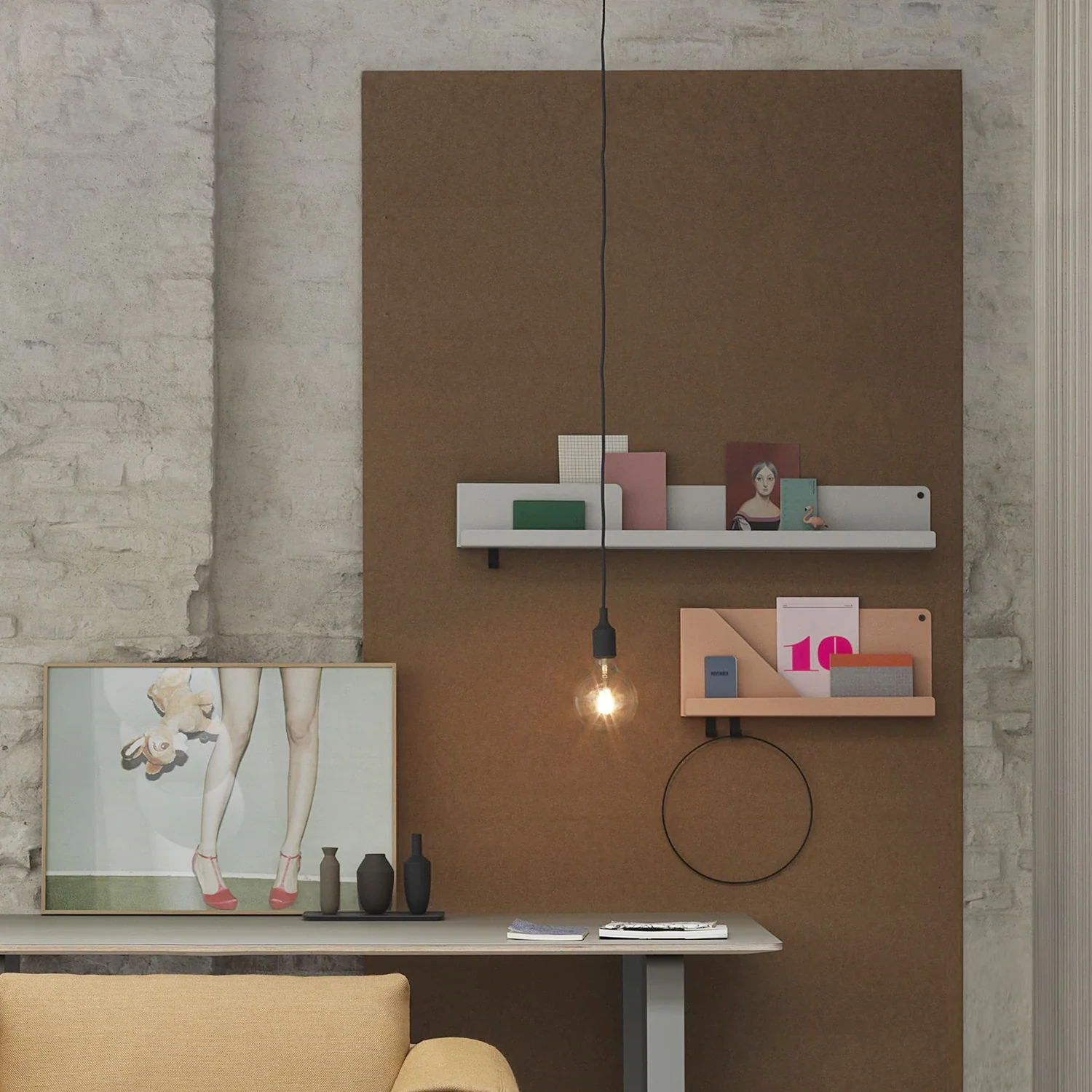 muuto | folded shelves | large 96cm | grey - Image 3