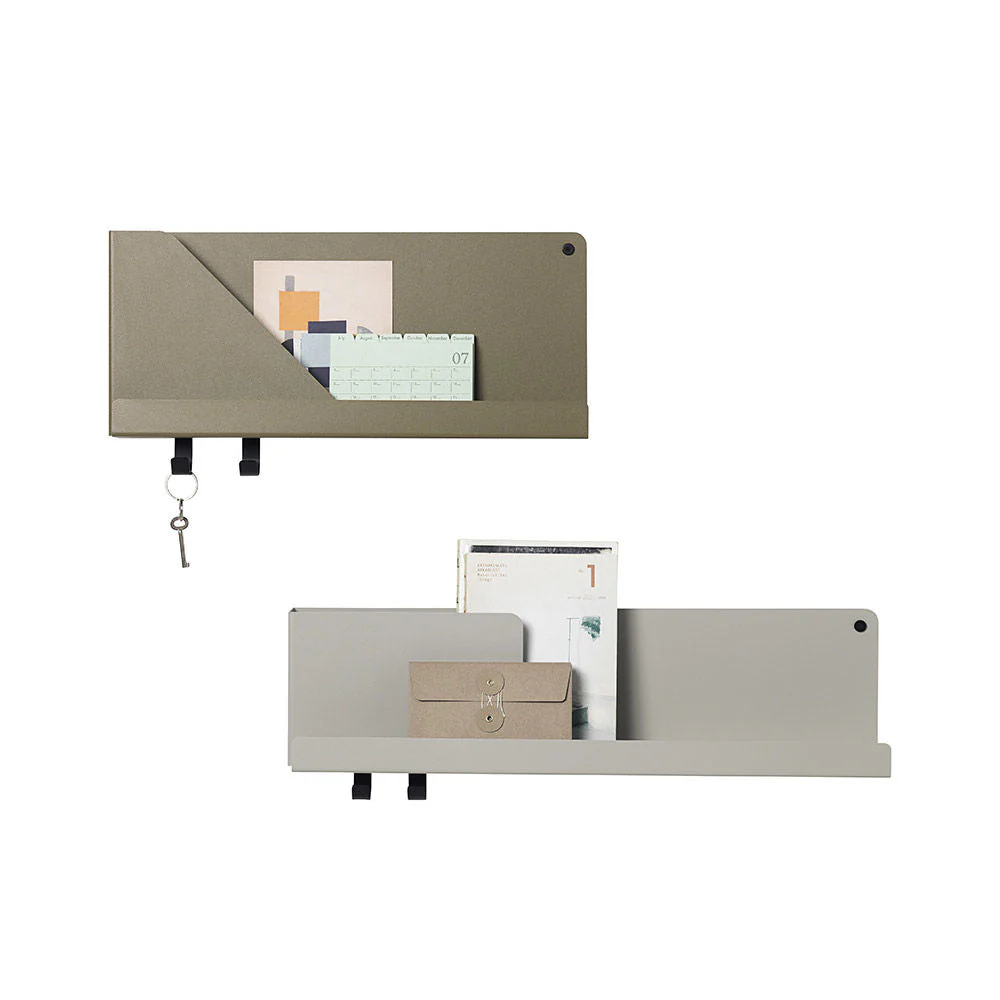 muuto | folded shelves | medium 63cm | grey - Image 2