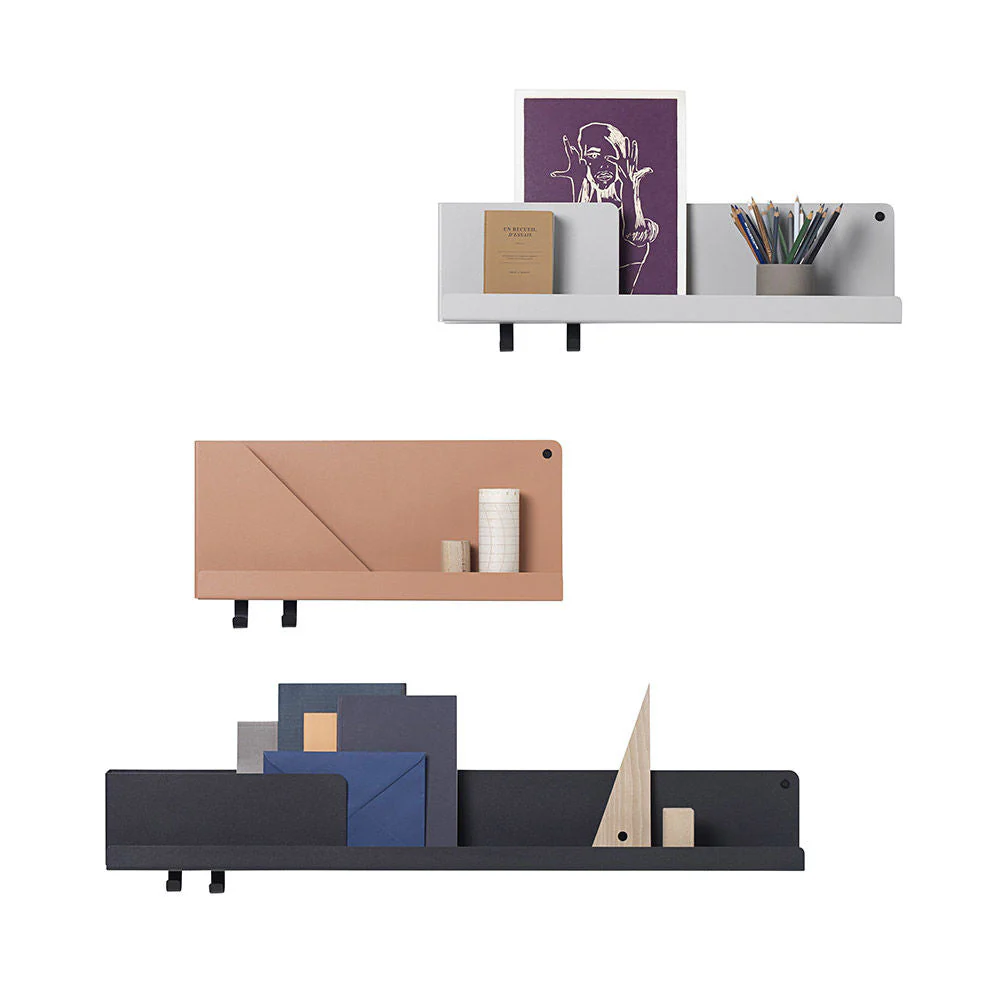 muuto | folded shelves | medium 63cm | grey - Image 3