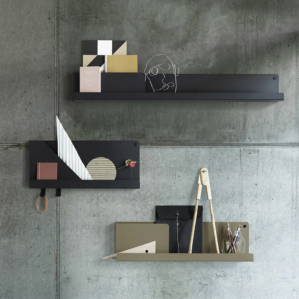 muuto | folded shelves | medium 63cm | grey - Image 4