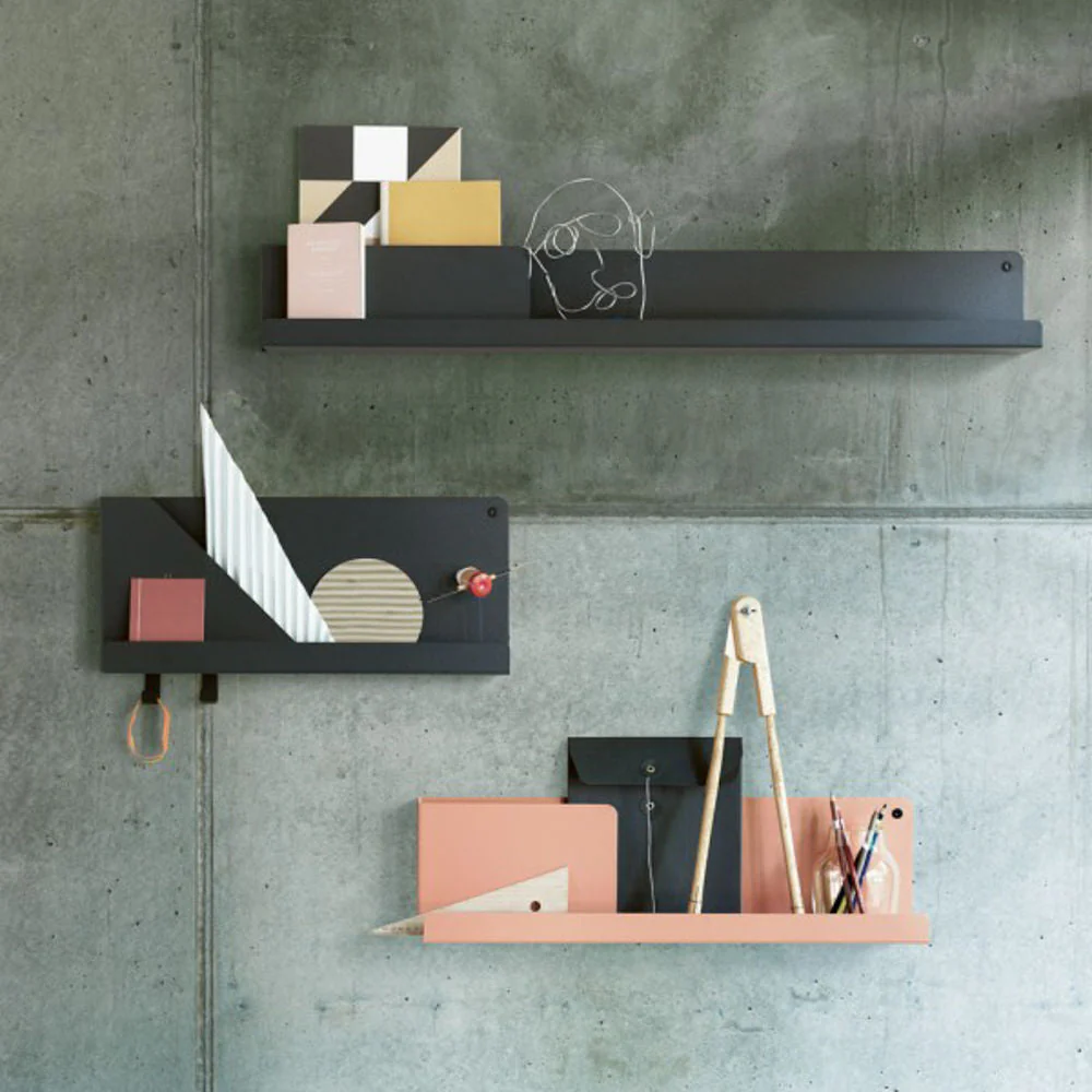 muuto | folded shelves | medium 63cm | grey - Image 6