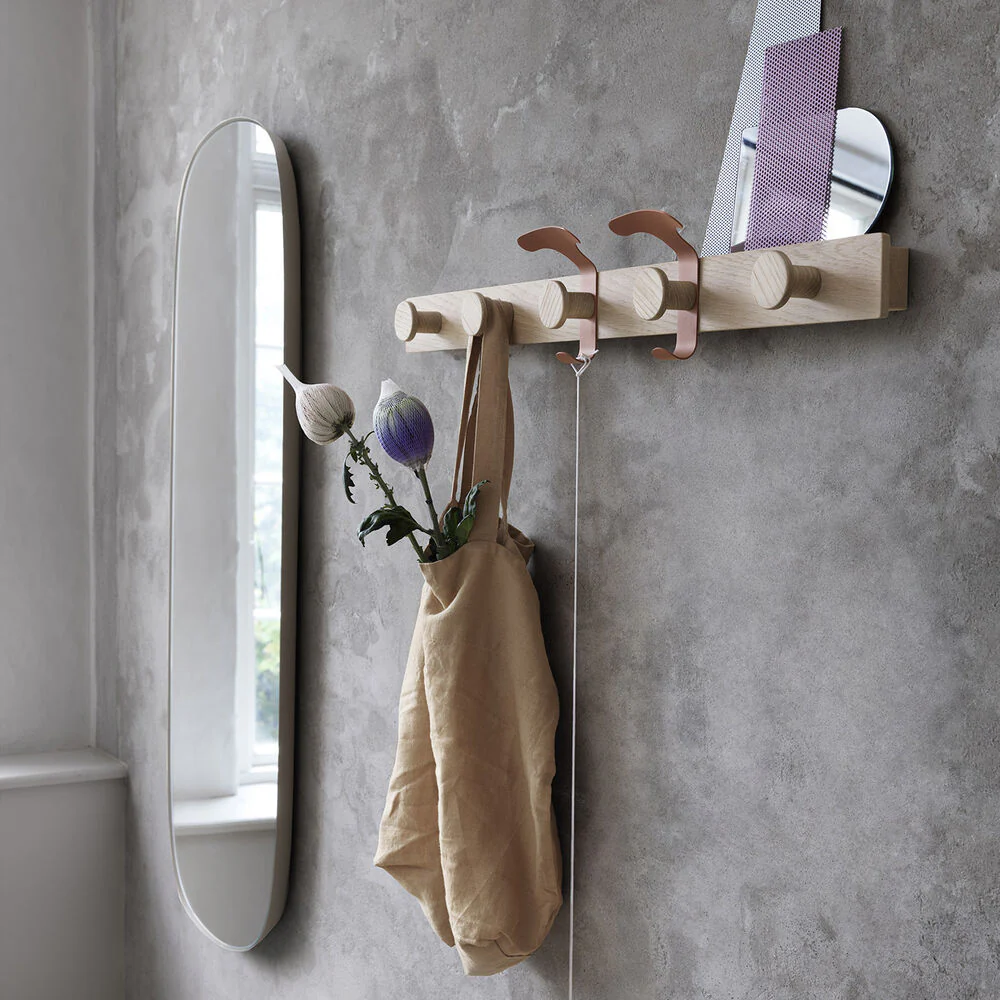 muuto | framed mirror | grey + clear glass | large - Image 4