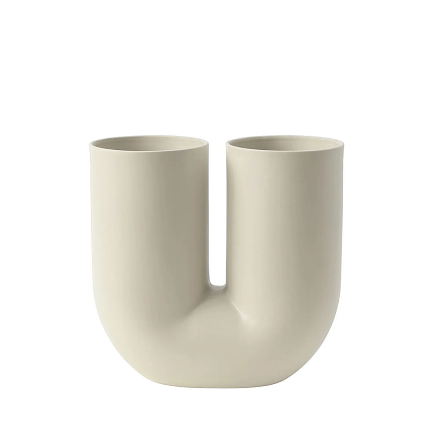 muuto | kink vase | sand earthenware 26cm - V2