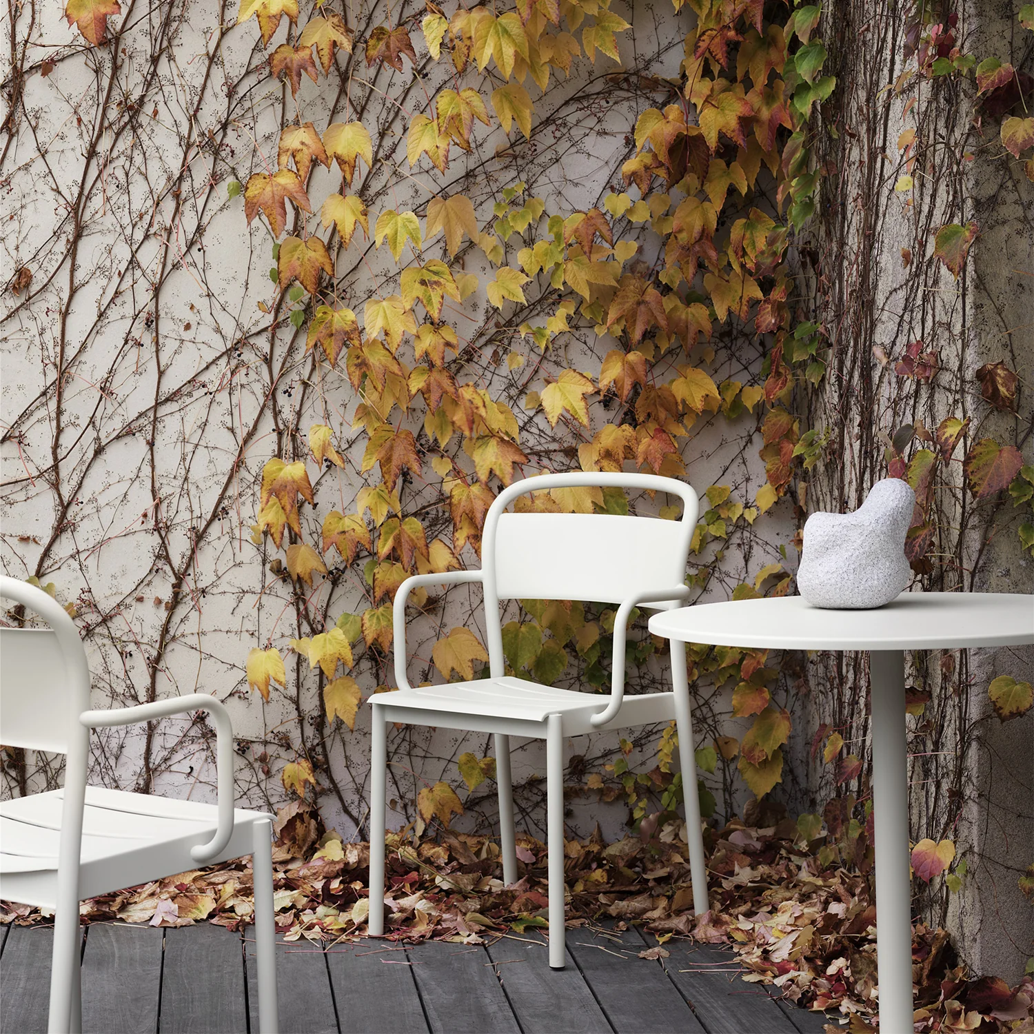 muuto | linear steel armchair | grey - Image 2