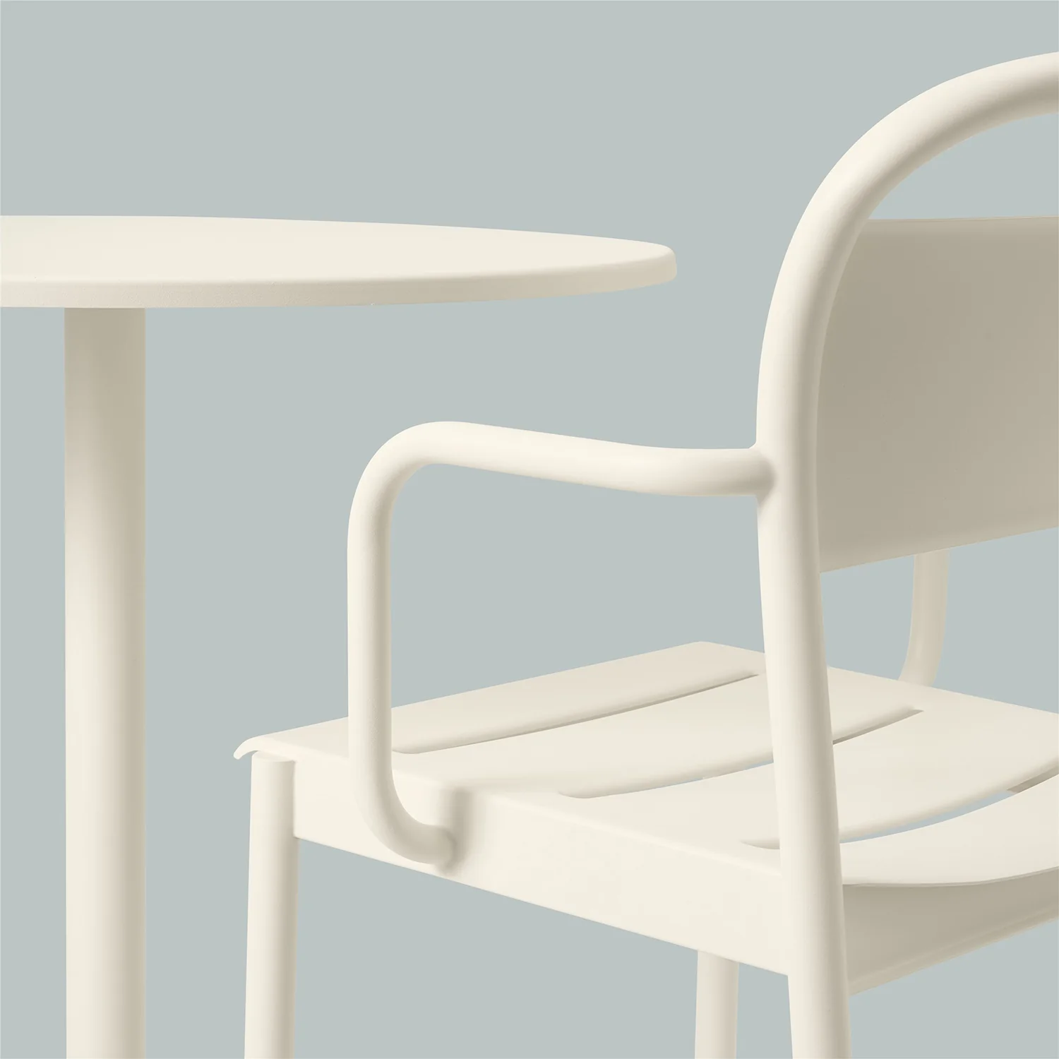 muuto | linear steel armchair | grey - Image 4