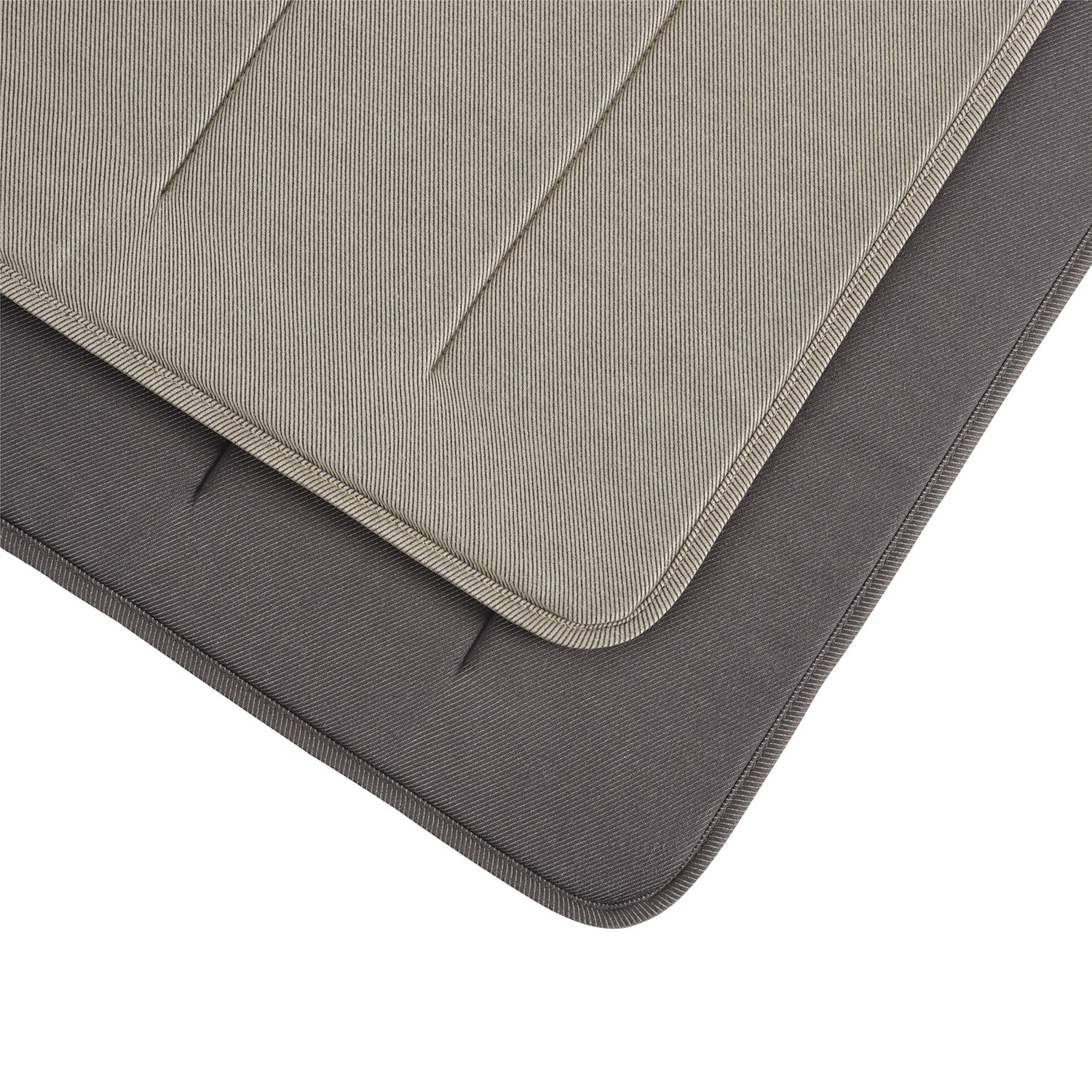 PARTS: muuto | linear steel chair seat pad | twitell light grey - Image 3