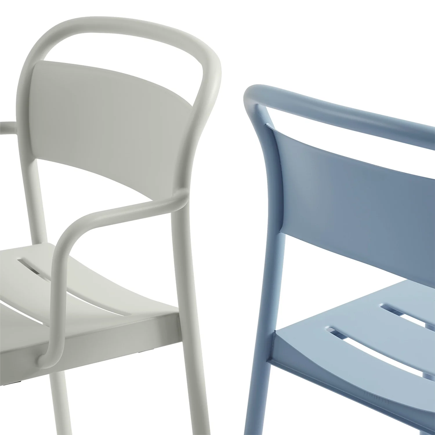 muuto | linear steel armchair | grey - Image 6