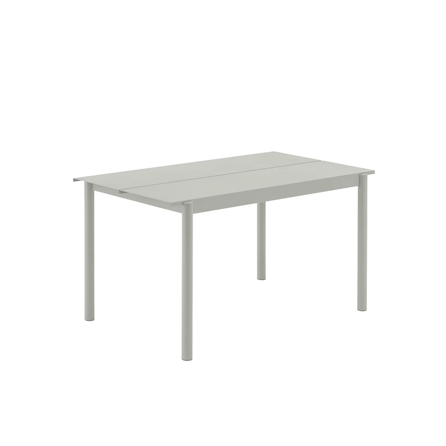 muuto | linear steel table | grey 140x75cm