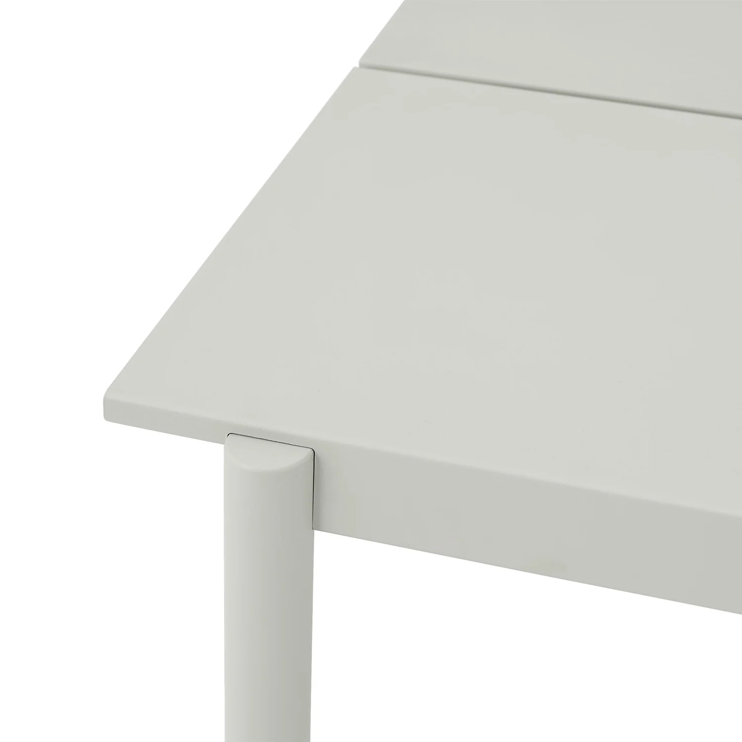 muuto | linear steel table | grey 200x75cm - Image 3