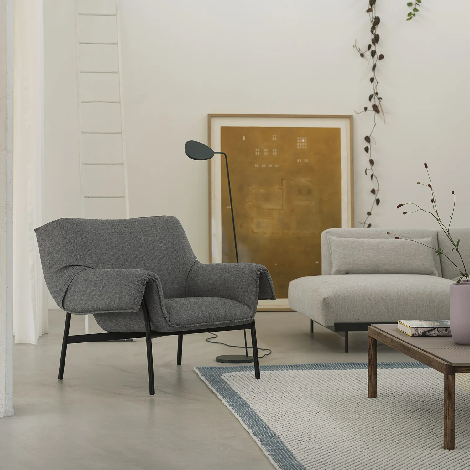 muuto | pebble wool rug | pale blue 170x240cm - Image 6