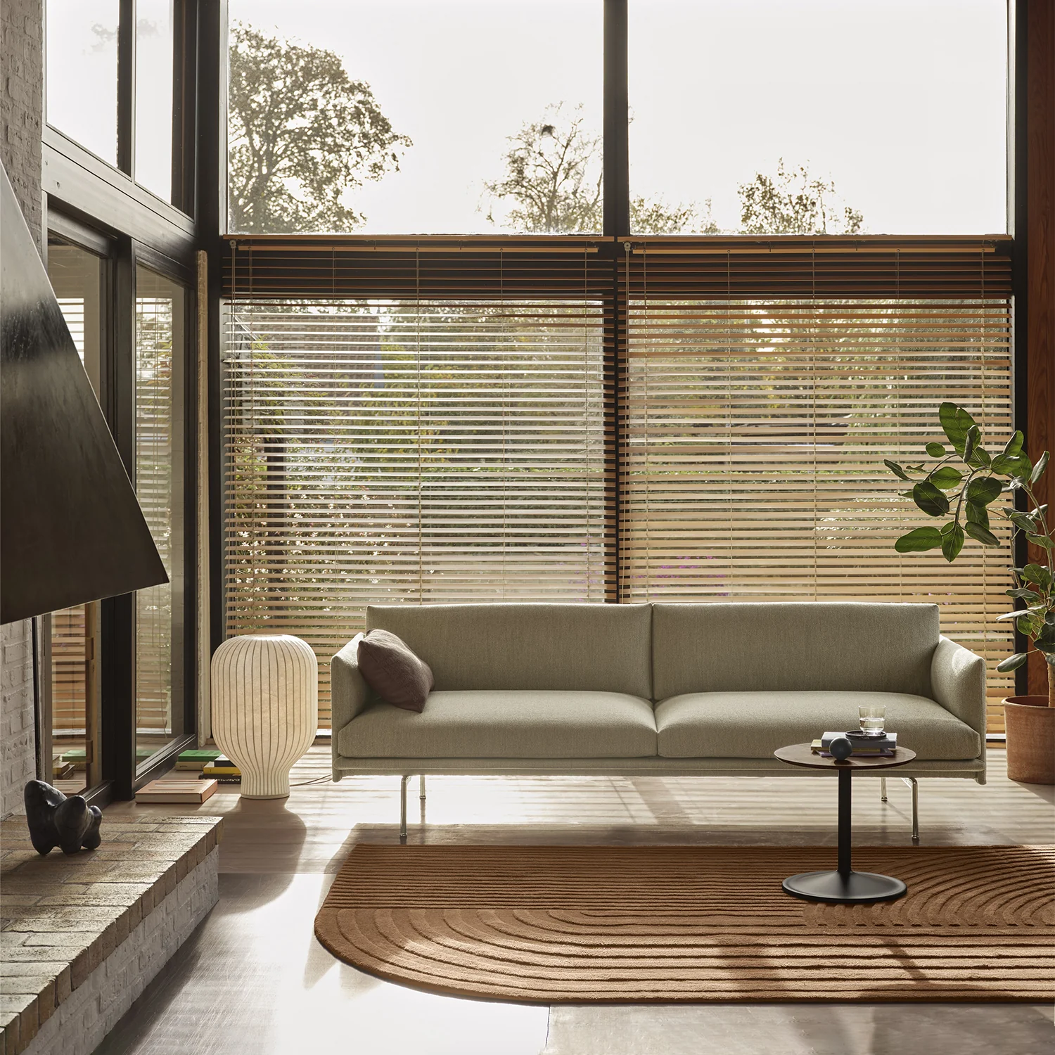 muuto | relevo rug | burnt orange 170x240cm - Image 4