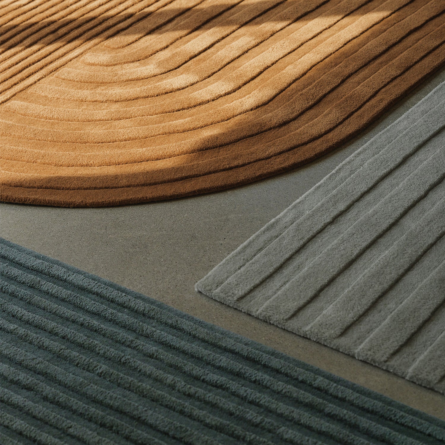 muuto | relevo rug | burnt orange 170x240cm - Image 6