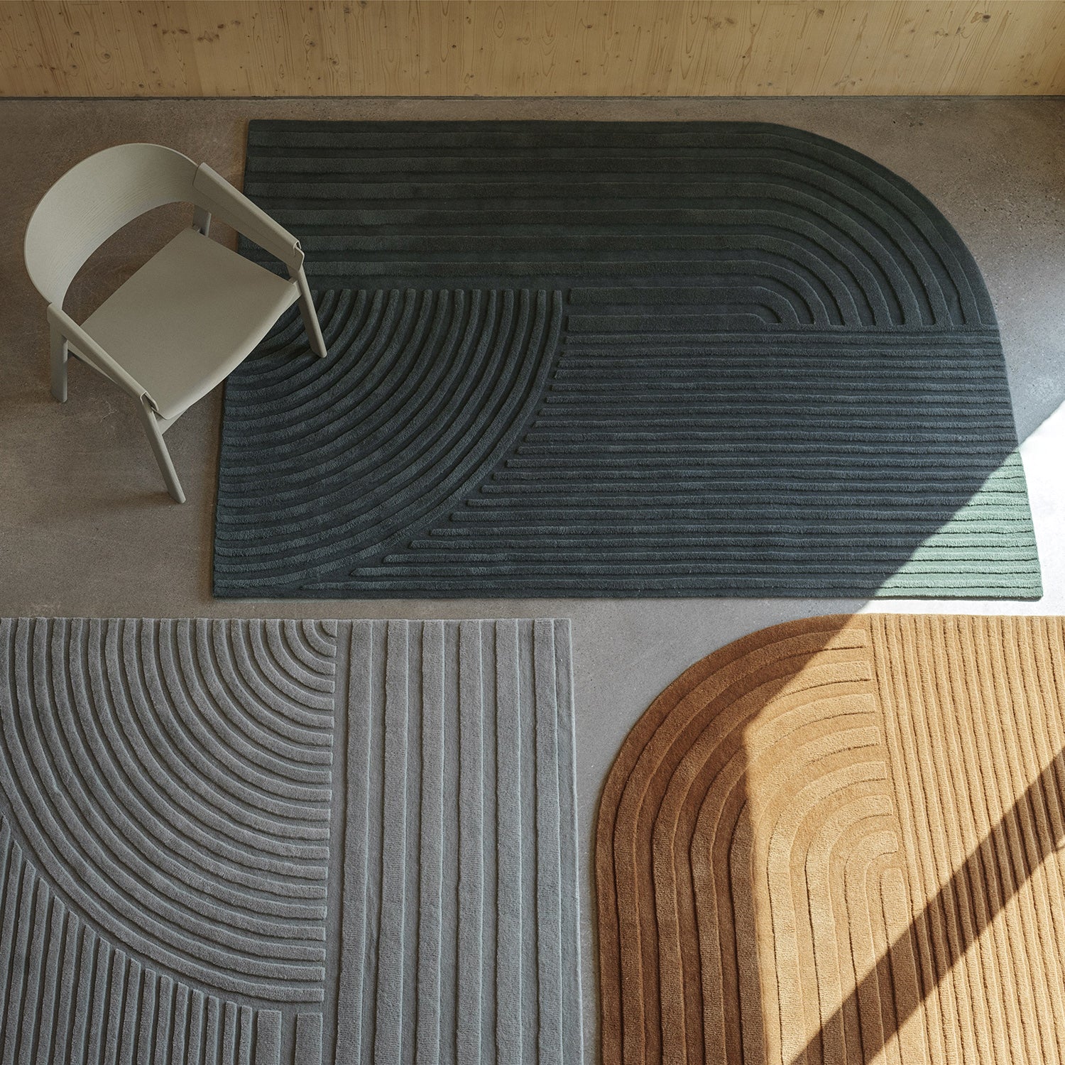 muuto | relevo rug | burnt orange 170x240cm - Image 7