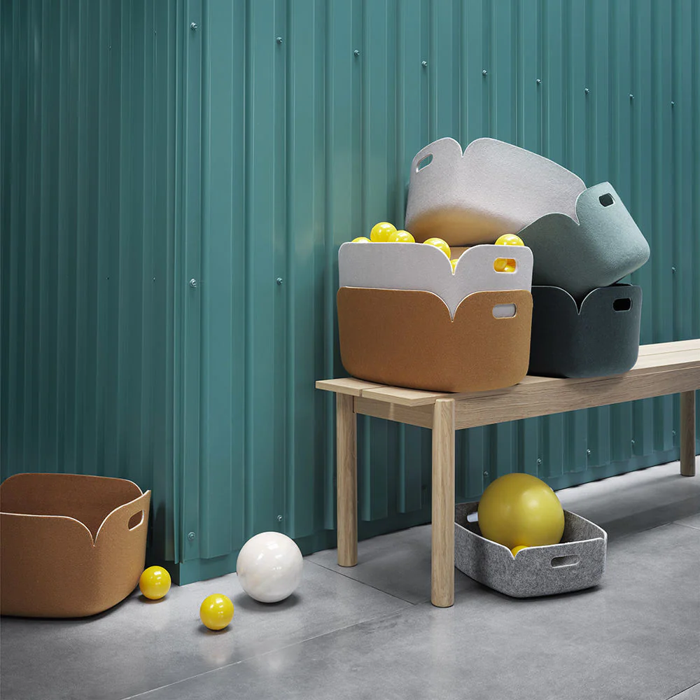 muuto | restore basket 48cm | dark green - Image 2