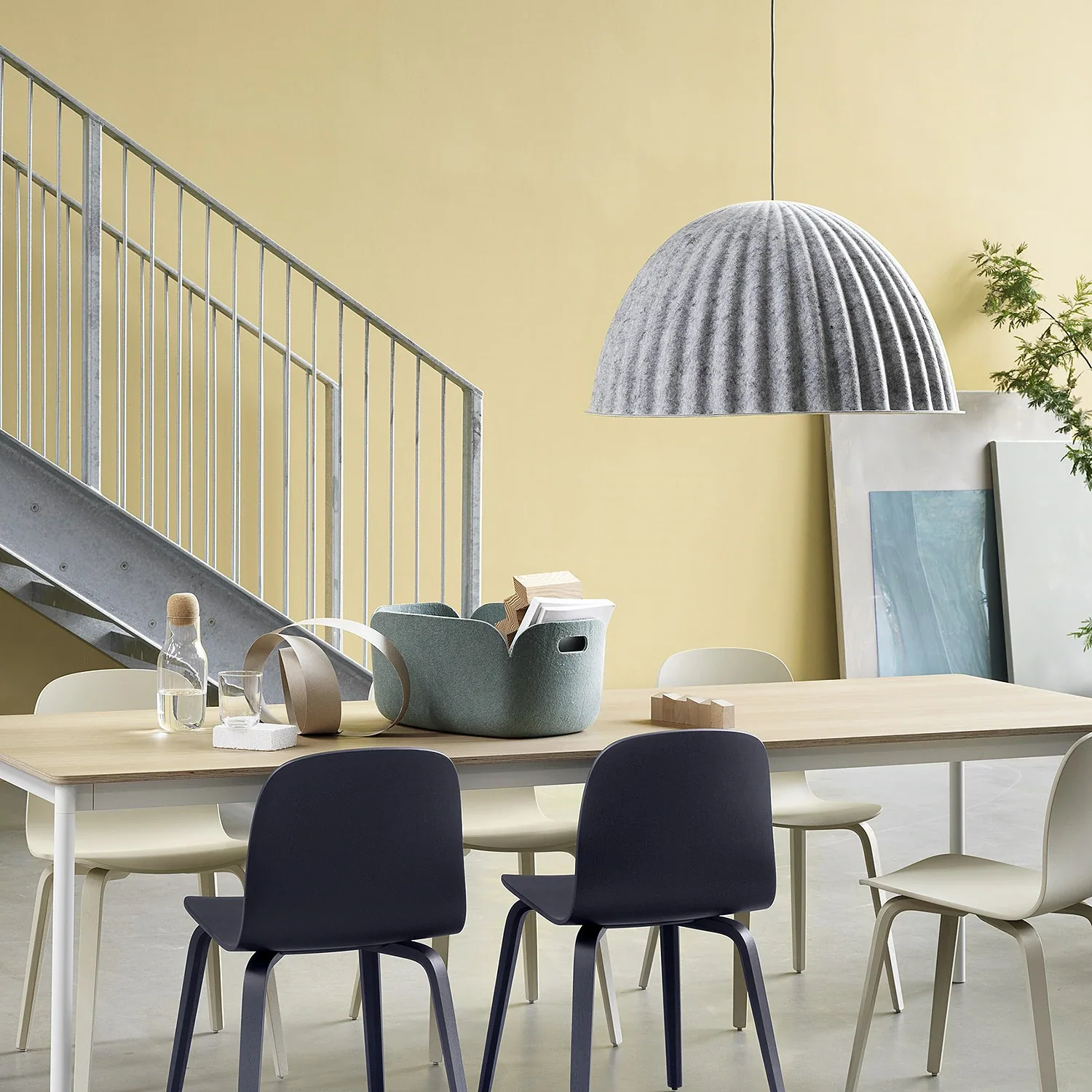 muuto | restore basket 48cm | dusty green - Image 5