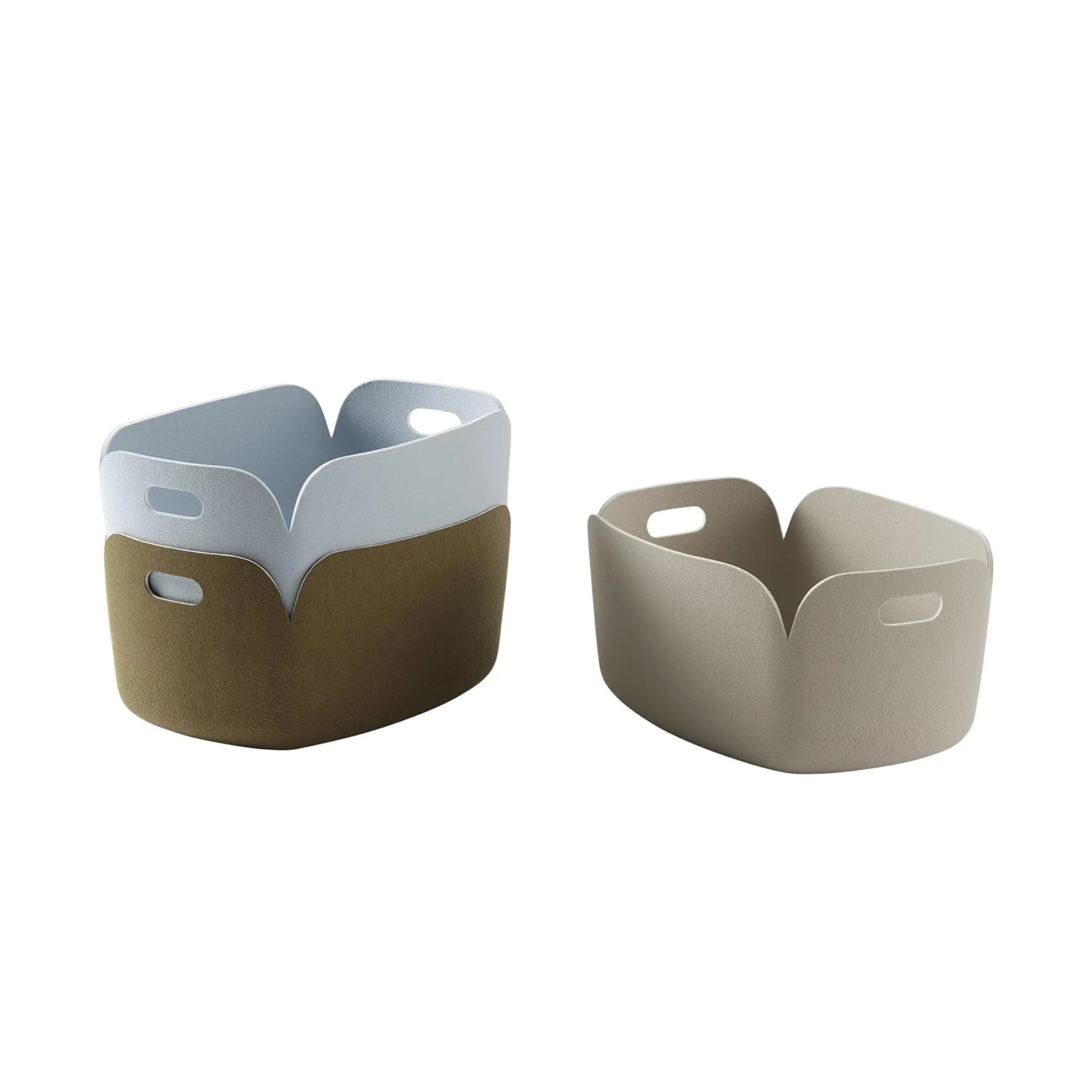 muuto | restore basket 48cm | sand - Image 3