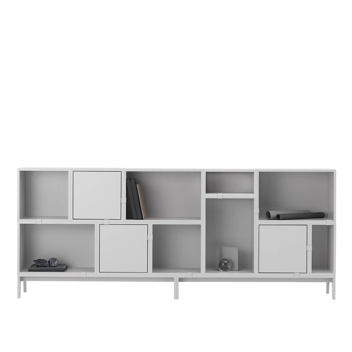 muuto | stacked storage system | podium | light grey - discontinued - Image 8