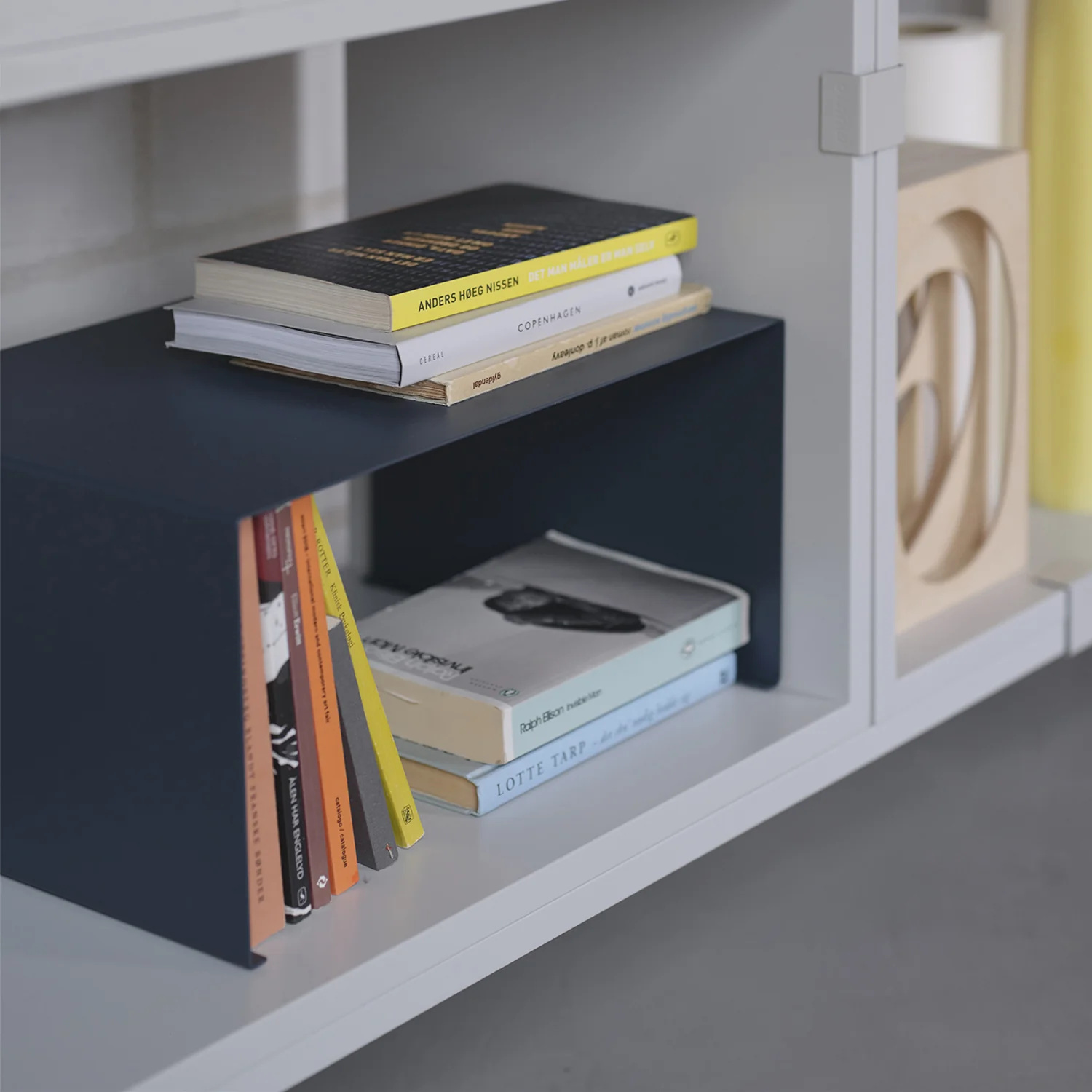 muuto | stacked storage system | insert | blue grey - Image 2